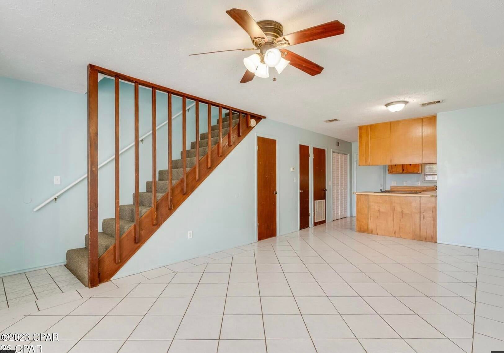 For rent waterview single family townhouse at 295B Sukoshi Dr.  A 2 bedroom 2.5 bath with open concept living,  stainless appliances including a dishwasher, and new central air-conditioning!  Separate Laundry  room and fenced yard, across the street from the Callaway Bayou! Near Walmart and all the shopping and restaurants on Tyndall Parkway.  $1400.00/monthly.