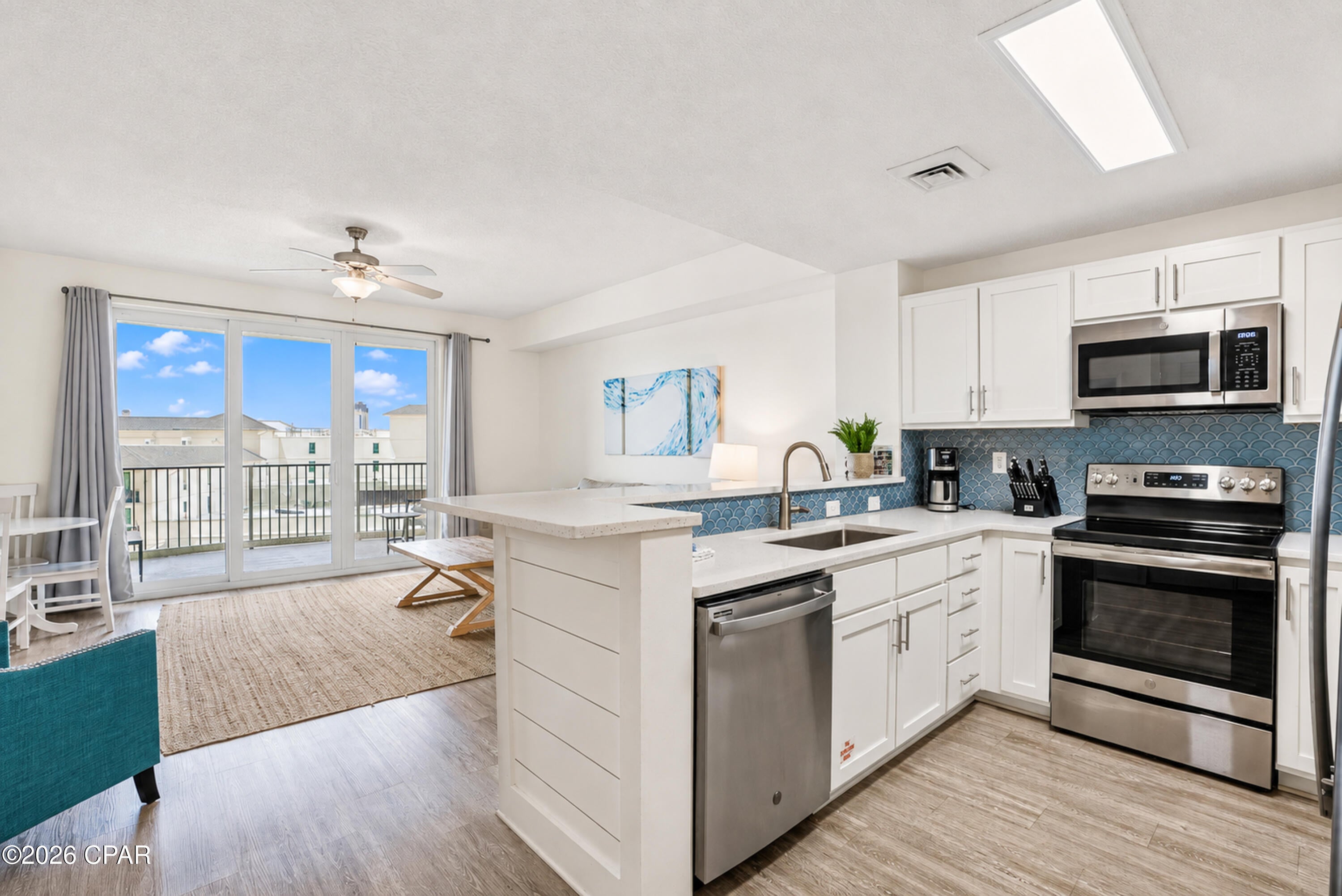 Looking for a low-floor unit that avoids height concerns? This is the perfect choice for you. Welcome to an unparalleled coastal oasis at Calypso Tower III, where luxury meets the serene beauty of beachfront living. This one-of-a-kind 1-bedroom, 2-bathroom condo showcases exceptional design and high-end finishes, making it a truly remarkable find.
Step inside to be captivated by the sophisticated ambiance, highlighted by shiplap accent walls at the kitchen bar, and custom-made bunkbed. Every detail has been meticulously curated, including high-end window treatments that enhance the elegance of the space while providing privacy and comfort.
The custom-built bunk beds add a unique and functional touch, making this unit ideal for families and guests. Both bathrooms feature exquisite detailing, adding timeless charm that beautifully complements the overall coastal aesthetic.
With premium finishes throughout, this condo is more than just a home--it's a statement of refined beachfront living. From the moment you enter, you'll appreciate the thoughtful design and luxurious touches that make this residence truly stand out.
As a resident of Calypso Tower III, you'll enjoy an impressive lineup of amenities, including resort-style pools, a modern fitness center, on-site dining, and direct beach access, providing an enviable lifestyle just steps from the sand.
Don't miss this opportunity to own an exceptional property that seamlessly blends luxury, comfort, and convenience in one of the most sought-after locations. Schedule your private showing today and experience the extraordinary allure of this beachfront gem.