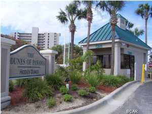 Wow! Awesome Views. Fantastic Sunset Views. ''A'' Building is getting a new look, New Roof, Windows, Doors, Carpet/tile on Walkways. This Beautiful 2BR/2BA comes Fully Furnished and Ready for Beach Lovers. Kitchen overlooks the dining area complete with a breakfast nook and the living room leading to a large balcony overlooking beautiful Gulf of Mexico. Dunes of Panama, As one of Panama City Beach's premier properties,this complex sits on 1500 feet of our famous sugary white sand on the Gulf-of-Mexico. Features a wonderful resort lifestyle with three pools (1 heated), tennis courts, shuffleboard, community room, exercise room and on-site sandwich shop. All dimensions are approx.
