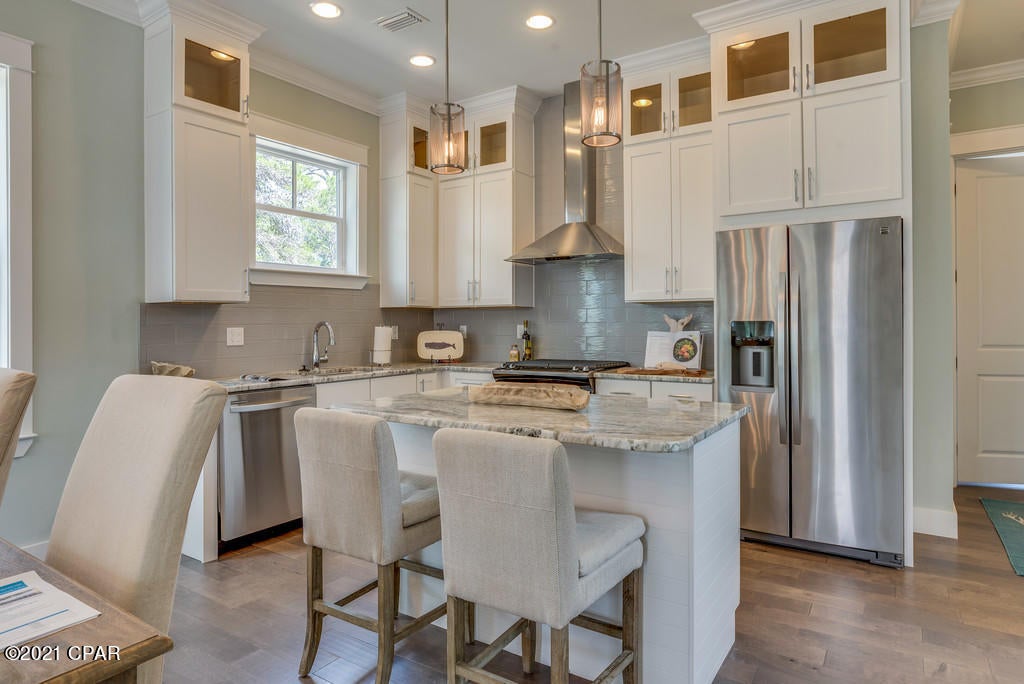 Are you looking for an amazing community with an abundance of privacy and only minutes away from the sugar white sands? Look no further than Rivercamps on Crooked Creek! Upon arrival you will instantly fall in love with the natural untouched beauty of Northwest Florida. Rivercamps offers an abundance of luxury amenities including waterfront pool, state of the art gym, and many more. All though Rivercamps offers immense privacy with tranquil bliss, this community is just minutes from shops, amazing restaurants and the beach! This community is also just 5 minutes from Northwest Florida Beaches International Airport, so if you are someone who enjoys to travel, this community is perfect for you! *PRICE IS BASE PRICE WITH UPGRADED UNDERNEATH PARKING* *MORE PLANS AVAILABLE*