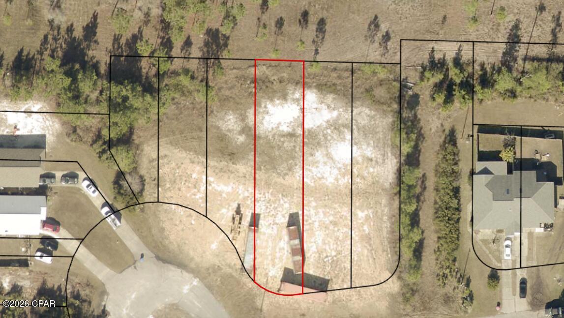 Build your dream home on this 0.168-acre vacant lot located on a cul-de-sac. Conveniently situated within an easy drive of shopping, dining, and Tyndall Air Force Base, this property offers a great opportunity for new construction. Buyer to verify all measurements, zoning, utilities, and building requirements and HOA fees.