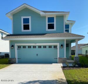 Builder is now offering a $10k buyer incentive that Buyers can use to buy down the loan rate and/or apply to prepaids. New community of Riverwalk located just 1/4 mile south of Freeport Publix off Hwy 331. Just a 15 minute drive to South Walton beaches! Popular Craftsman 4 BR/2.5 BA home with Hardiboard siding and brick skirt. Interior features 9' ceilings on first floor, 8' entry doors, and open Den on second floor. Awesome, huge master walk-in closet. Luxury Cortec Pro Plus vinyl plank flooring in the main living areas and more. Seller pays most closing costs with an approved lender. Riverwalk subdivision boasts a pool, clubhouse and trail to the creek that ends with a fishing dock on 4 Mile Creek.