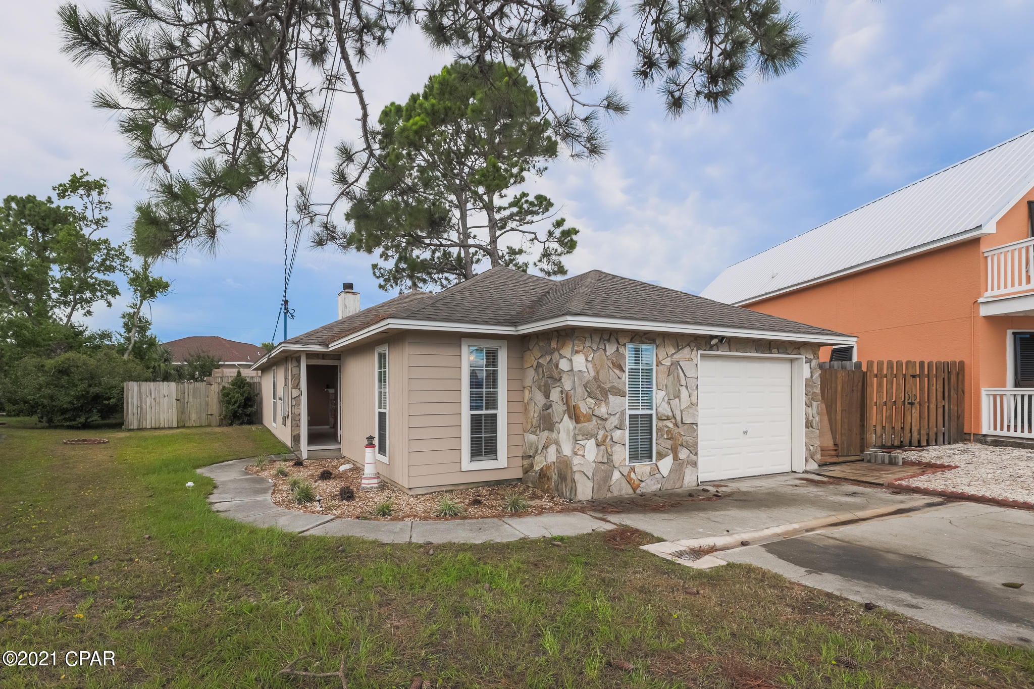 Cute 3-bed/2-bath home with split floor plan and spacious backyard in the South Lagoon area where SHORT TERM Rentals are allowed! Just a few blocks from Public Beach Access #16 and Rick Seltzer Park. Property is on city sewer since 2018, so there's plenty space to get an inground pool in the backyard! BRAND New HVAC system in JUN/2021 and roof is from 2013. Flood Zone AE8. Current Flood Insurance is $1,629/year. Natural gas is available. All measurements are approximate, please verify if important.