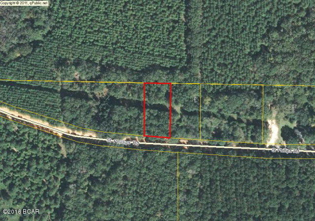 This is a half acre more or less. A survey has not been done to verify.