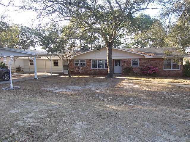 Well maintained WATERFRONT home located close to Tyndall Air Force Base. This home has bay windows in the living room and 2 of the bedrooms, all with an amazing view of the Bay. When you walk in the home you will notice the large sunken living room, open kitchen, and large dining area. There is a bonus room in the back of the home that can be used as a bedroom, den, office, or extra living space. The screened porch allows you to enjoy the wonderful view and the warm Florida summers. There is a deep water boat dock at the property that you can dock a small boat or jet ski at. The backyard is fenced and there is a storage unit that a renter can use, if needed.