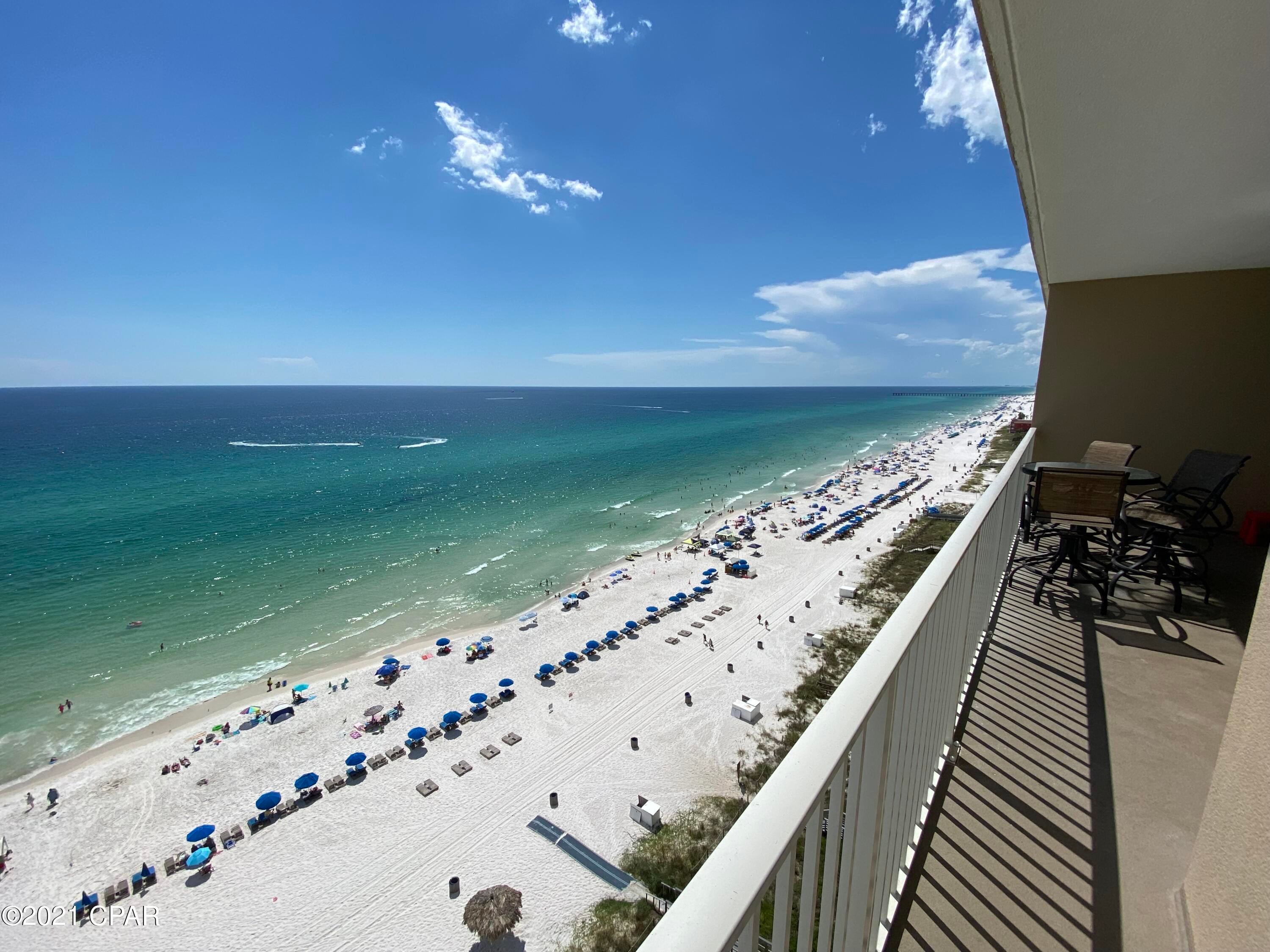 Wonderfully spacious fully furnished 3-bedroom 2-bathroom Grandview condo is here waiting for you.  Fabulous views of the emerald green waters and bright sandy beaches.  Contact your favorite Realtor right away!