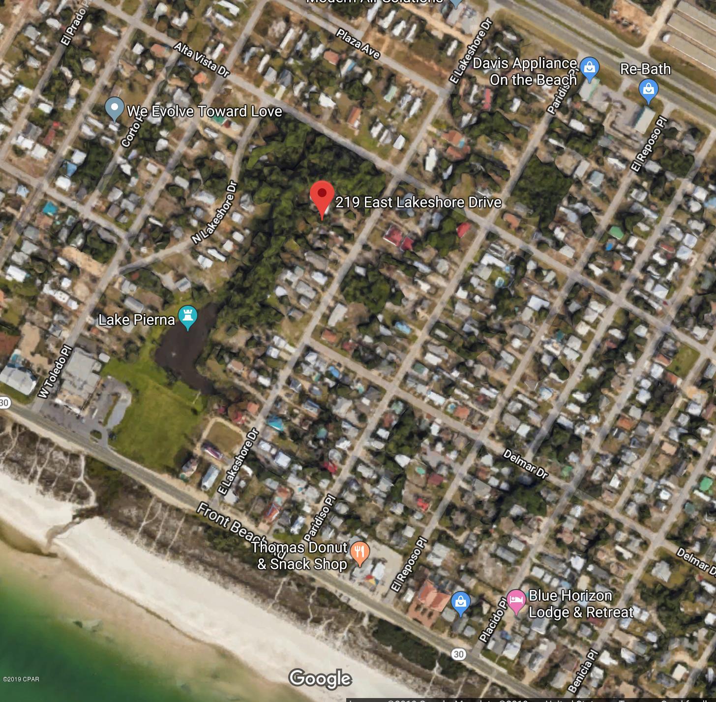 THIS LOT IS CURRENTLY UNDER CONTRACT WITH A 72 HOUR KICK-OUT CLAUSE (Buyer has 72 hours to remove contingency if another offer comes in).  LOT HAS BEEN CLEARED AND FILLED. This is a HUGE lot in Laguna Beach. Over 200' deep and 50' wide. ONLY 1.5 BLOCKS TO THE BEACH. This is zoned R-2 so could potentially build a duplex on the lot. SEWER IS ALREADY RUN TO THE LOT. The owner has run sewer lines to the property. Gulf views possible from a 3rd story. Lots of room for a pool in the back if desired. VERY CLOSE TO CAROUSEL MARKET AND THOMAS DONUTS. Right in the middle of the Laguna Beach dedicated beach. Access road has a left hand turn heading west from Hwy 79 intersection. Easy to go east and west on Hwy 98.