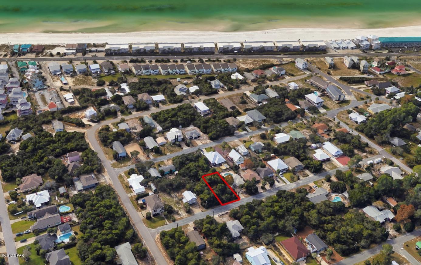 Building lot on the popular west end of Panama City Beach. This lot is located just blocks to the beach. Great location for your new beach home. Close to shopping, restaurants, 30-A,and Pier Park.