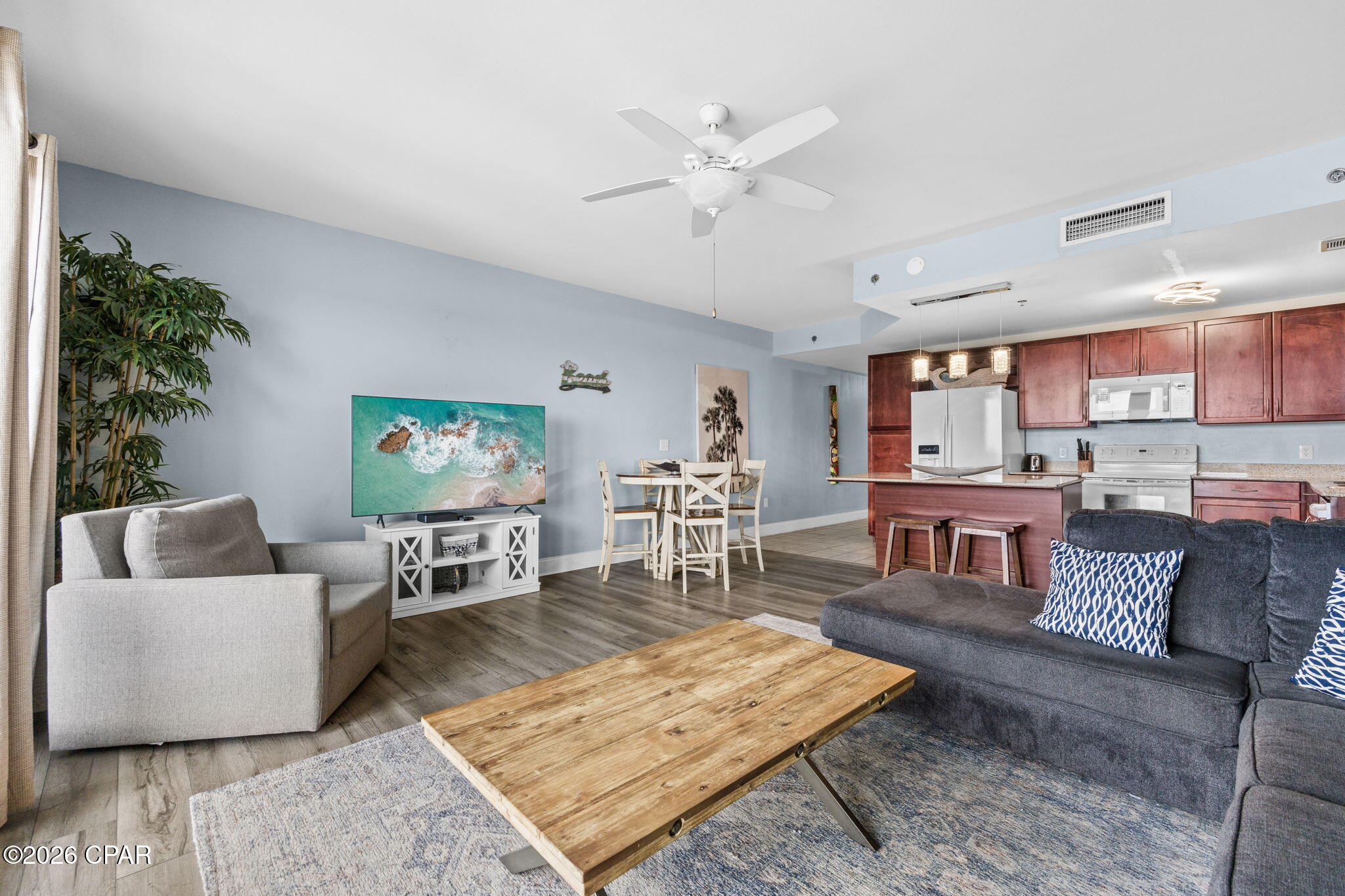 Looking For a Condo at the Beach? Same floor as Parking deck Pool, easy walk over the catwalk to the pool and Parking. This Spacious Residence Offers 1BR 2BA + Bunk Room & Can Easily Accommodate 6 People. Being Sold Rental Ready. Laketown Wharf Resort Is in the Heart of All the Fun & Excitement in Panama City Beach Just Steps Away from The World's Most Beautiful White-Sand Beaches, Shopping, Dining & Entertainment. This Beachside Resort Offers all the Amenities with Convenient Beach Access, 5 Pools, A Kids FunScape Playground, Splash Bar & Grill, Gulf View Fitness Center & Covered Garage Parking. Laketown Wharf Offers a Variety of Views Including the Gulf of Mexico, Lake & Golf Course. Enjoy The Nightly Fountain & Light Show & Market Shops Along the Lakefront Boardwalk.