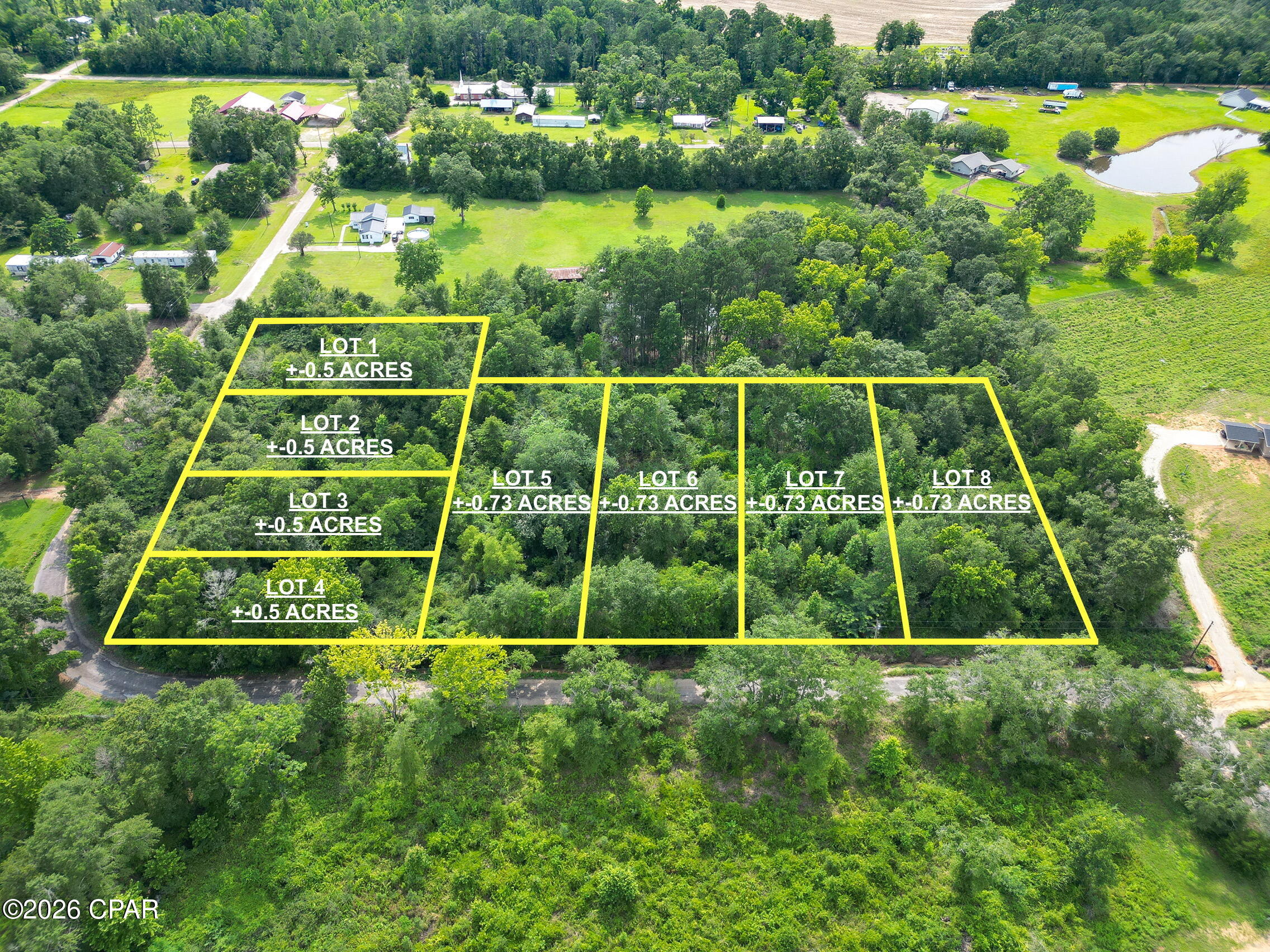 Looking for a peaceful place to build or set up a mobile home? These vacant lots in Noma, Florida offer the quiet country lifestyle you've been searching for. Located on a paved road just minutes from the Alabama state line, these lots have no HOA and no deed restrictions, giving you the freedom to build or place a mobile home. Choose from several available lots or purchase multiple lots for additional space and privacy. Whether you're looking for a homesite, investment property, or a place to enjoy country living, these lots offer plenty of possibilities.