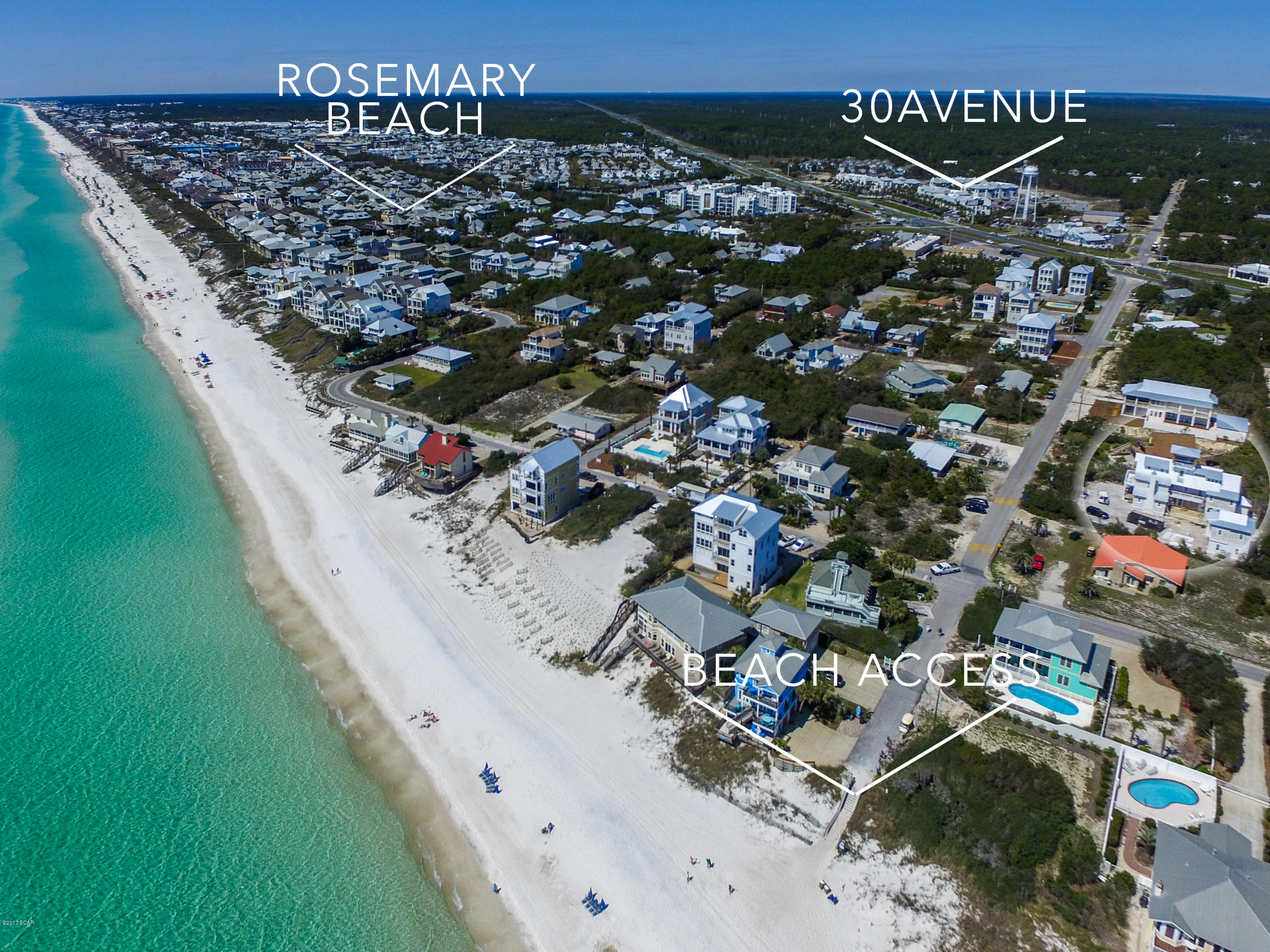 A fabulous, new, cape cod style, legacy home in the hottest neighborhood in the 30A area, the original Inlet Beach. This home is located on one of the largest, most private lots remaining in this neighborhood, with close and easy access to the Gulf of Mexico. Quiet and private with no traffic to deal with, yet right in the heart of the Rosemary Beach/30Avenue triangle! Enjoy an easy walk to all the shops, restaurants and entertainment this area offers, while enjoying privacy, plentiful on-site parking and ease of access to Hwy. 98 that is becoming so vital as the area blossoms. This home offers spectacular 180 degree gulf views, a large private pool, outdoor kitchen, elevator, carriage house, and all the luxurious, high end finishes that are expected in a Legacy Home of this quality. With gulf front and second tier homes in Rosemary Beach selling for $10M plus, the amazing value of this property is unquestionable! With ten homes of this caliber being built in this Inlet Beach neighborhood within the past twelve months, and several more in the permitting process, Inlet Beach is quickly becoming the preeminent, NON-HOA neighborhood along the 30A corridor! Seller is offering a $200,000.00 furniture allowance with acceptable offer. Seller is a licensed Florida Real Estate Agent.