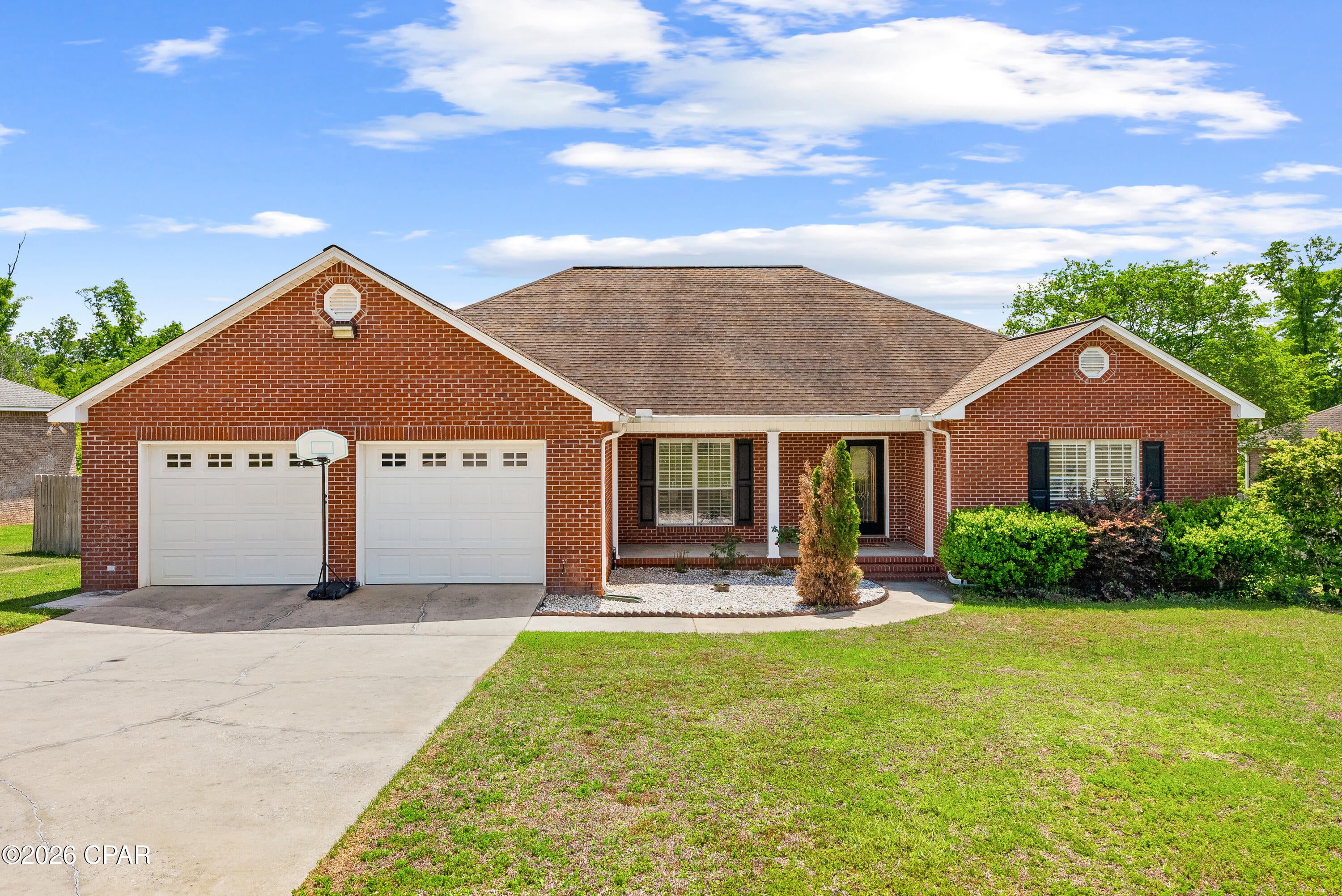 'CURRENTLY UNDER CONTRACT, SELLER WILL CONSIDER BACKUP OFFERS'
Welcome to 2748 Apalachee Trail in Marianna, Florida--located in the sought-after Indian Springs community with NO HOA, this beautifully maintained home offers the perfect blend of privacy, functionality, and outdoor living. Situated on a peaceful 1.3 acre lot that backs up to a pond, this property delivers serene water views and a private backyard setting. Enjoy true Florida living with a 20x8 screened-in back porch--perfect for year-round relaxation--and a 20x10 open rear deck ideal for grilling and entertaining. Inside, the home features a spacious, light-filled layout with thoughtful upgrades throughout such as plantation shutters, trey ceilings and wide doorways . The kitchen is a standout with custom wood cabinetry, granite countertops, and ample prep space, making it both stylish and functional. Just off the main living area, you'll find a large laundry room with a utility sink and space for a stand-up freezer, adding convenience and flexibility. This home offers ample storage throughout, ensuring everything has its place. The oversized garage with independent garage doors provides additional room for vehicles, tools, or hobbies. Additional features include a whole-home water filtration system and a private irrigation well feeding a full sprinkler system in both the front and backyard, helping maintain lush landscaping efficiently. Conveniently located approximately 4.5 miles to downtown Marianna and just 4.1 miles to I-10, this home offers easy access for commuting while still enjoying a quiet, residential setting. You're also just a short drive to local parks, springs, and outdoor recreation that North Florida is known for. If you've been searching for a no HOA home with pond frontage, outdoor living space, irrigation well, and upgraded kitchen, this property checks all the boxes. Schedule your private showing today and experience the lifestyle this Indian Springs home has to offer!