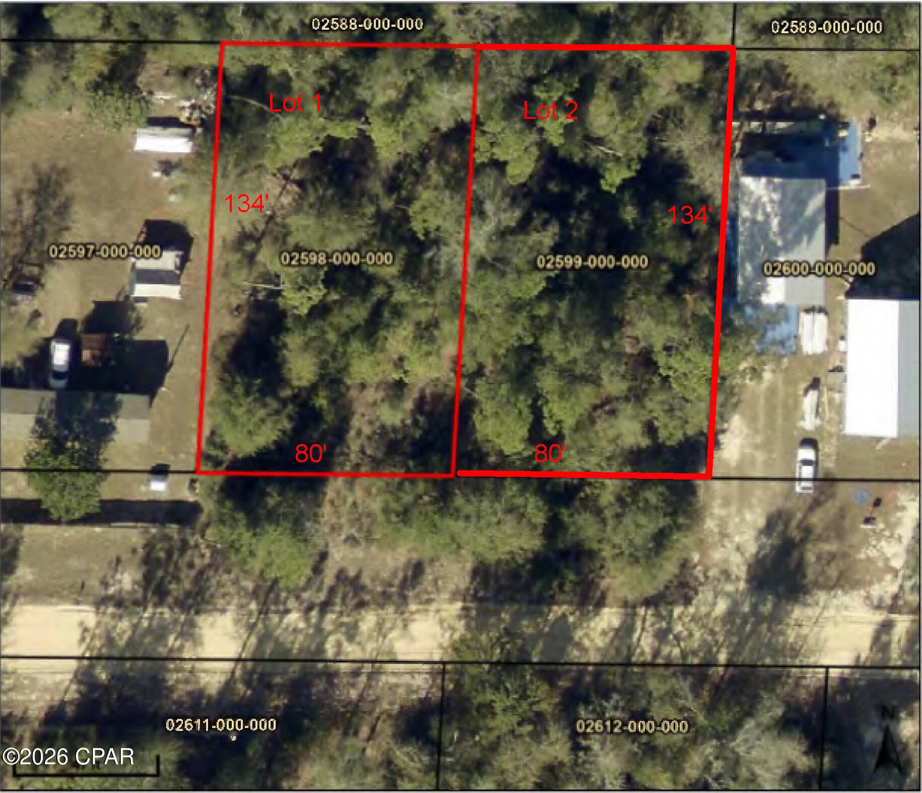 Residential Building Lots for sale. Excellent location with County maintained roads.