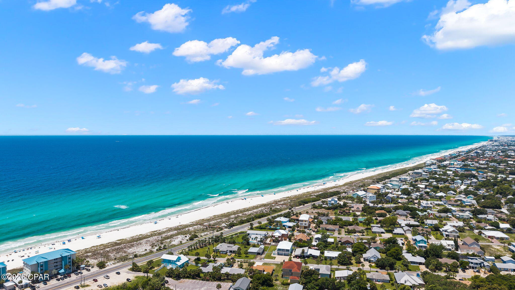 Welcome to your coastal retreat in Panama City Beach's highly sought-after Whisper Dunes neighborhood. Spanning 1,577 square feet, this thoughtfully updated townhouse features 3 bedrooms and 2.5 bathrooms, offering the perfect blend of style, space, and convenience. Enjoy a location that captures the best of both worlds--nestled directly between the chic sophistication of 30A and the high-energy excitement of Pier Park. Skip the heavy upkeep and busy traffic without sacrificing coastal perks; a sparkling community pool is just a short stroll away. Fully updated and ready for its next owner, this home excels as either a low-stress primary home or a personal beach escape. Opportunities with this level of location and flexibility don't stay on the market long!