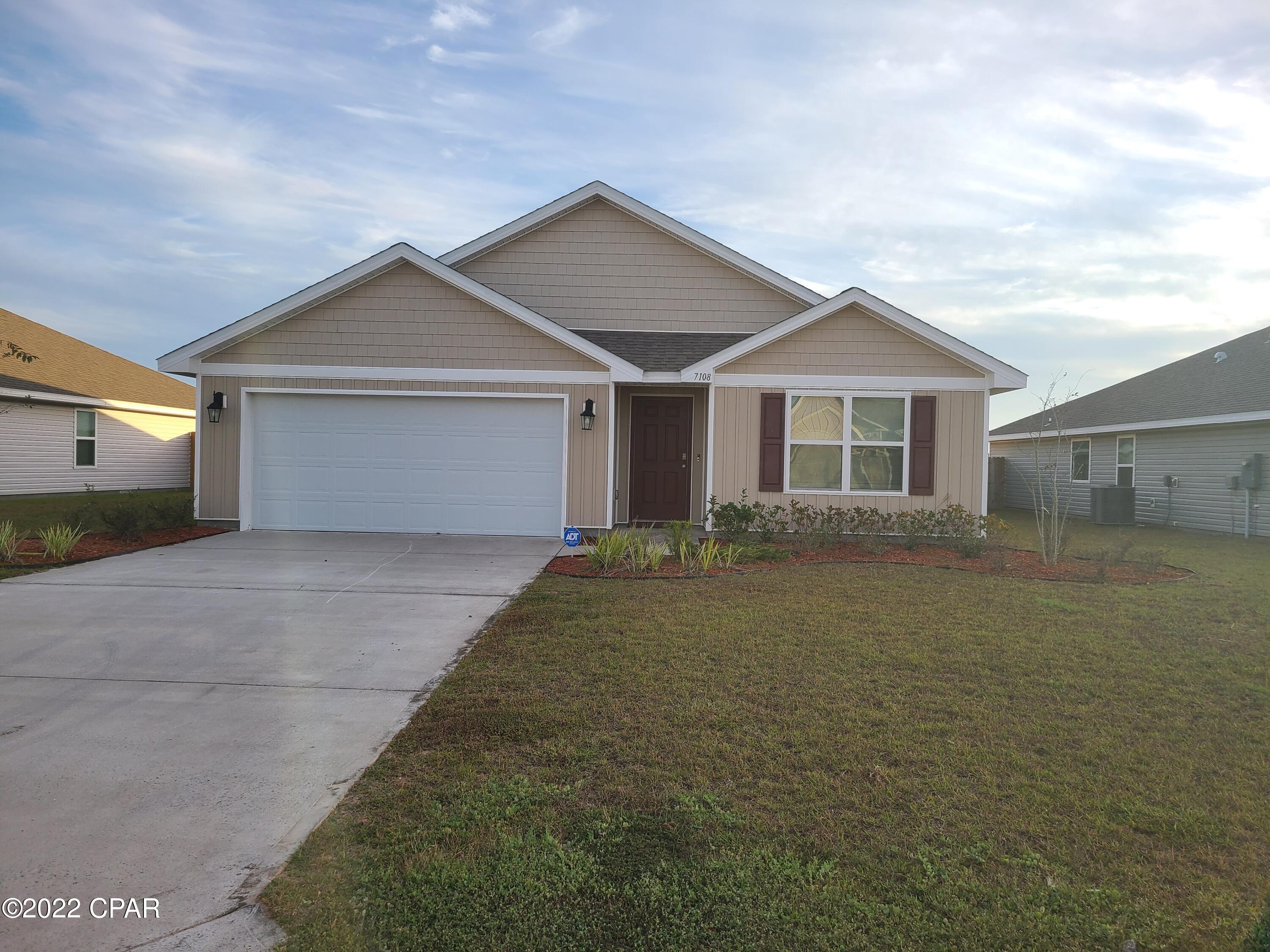 Beautiful 4-bedroom, 2-bath home available for long-term rental in Barrett's Park at Olde Towne Village! This well-appointed home offers a spacious and functional floor plan with comfortable living areas and plenty of room to enjoy both indoors and out.

The kitchen comes fully equipped with a refrigerator, microwave, dishwasher, and range featuring a built-in air fryer. Washer and dryer are also included for added convenience.

Step outside to a large fenced backyard offering plenty of outdoor space for relaxing and entertaining.

Conveniently located just off Highway 231 with easy access to Tyndall Air Force Base, Panama City, shopping, dining, and area attractions. Approximately 20 minutes to Tyndall AFB and the 23rd Street shopping and dining corridor, and approximately 30 minutes to the beautiful beaches of Panama City Beach.

Available for a long-term lease. Schedule your showing today!