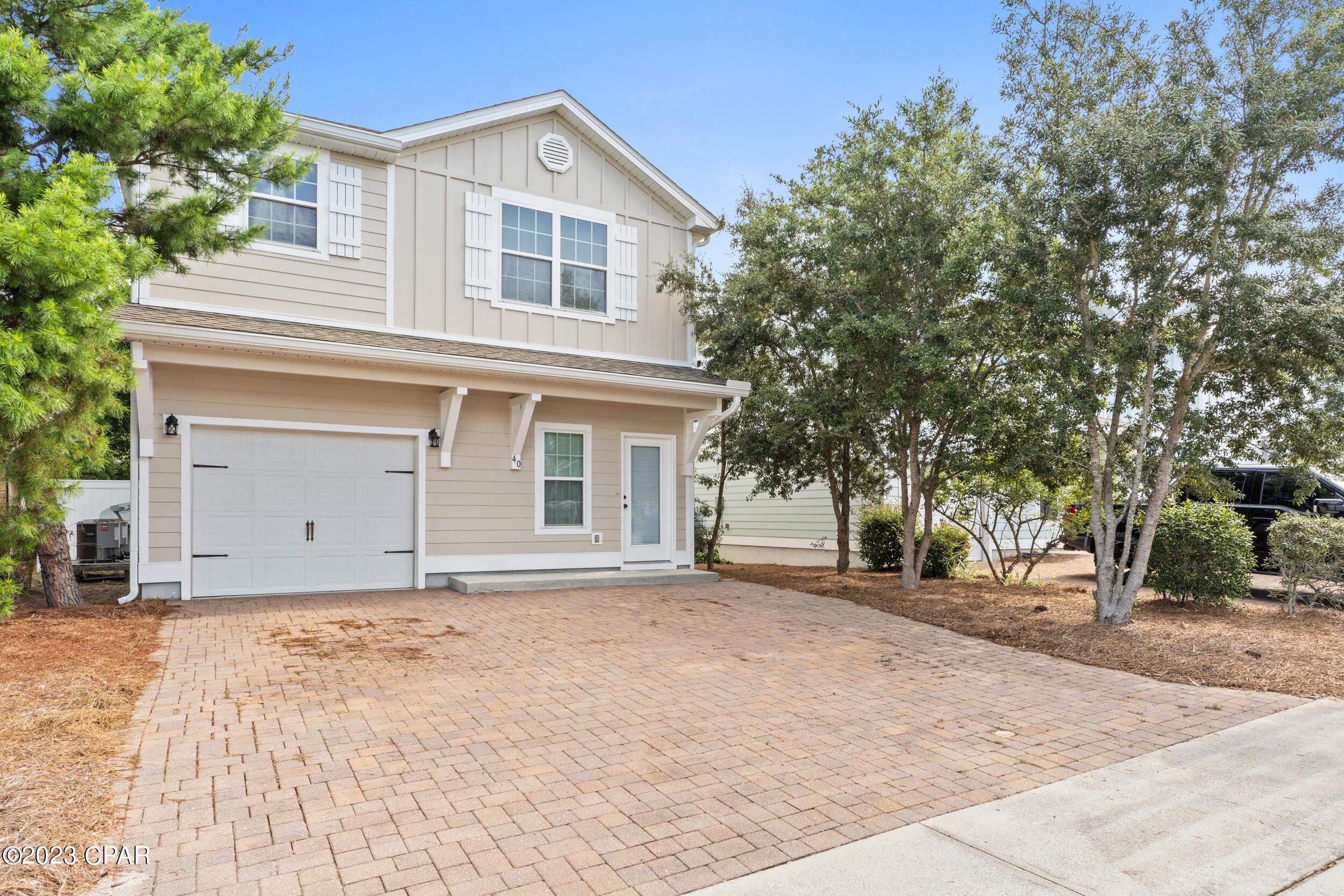 Welcome to Waterview at Inlet Beach! A prime location and sought-after destination just a few blocks from the sugar-white sandy beaches of the Gulf Coast and the scenic 30A corridor. This beautiful home offers the perfect blend of coastal living and investment potential. With both short-term and long-term rentals permitted, it presents an excellent opportunity for homeowners, vacationers, and investors alike.

This spacious 2-bedroom, 2.5-bathroom residence features an open-concept main living area with rich hardwood flooring, creating a warm and inviting atmosphere. The thoughtfully designed kitchen includes shaker-style cabinetry, a pantry, granite countertops, a breakfast bar, and stainless-steel appliances, making it ideal for everyday living and entertaining.

The oversized primary suite serves as a luxurious retreat, complete with an enormous walk-in closet, dressing area, and a spa-inspired bathroom featuring a double vanity with granite countertops, a separate tiled shower, and a relaxing garden tub. The second bedroom also offers its own private en-suite bathroom with a tub/shower combination and double vanity with granite countertops.

Step outside to a fenced backyard with a spacious deck--perfect for outdoor dining, entertaining guests, or enjoying family barbecues. The exterior has been recently painted, adding to the home's curb appeal and move-in-ready condition.

Enjoy the convenience of being within walking distance of public beach access and nearby amenities. Shopping, dining, and entertainment are just minutes away, along with some of the Emerald Coast's most beloved destinations, including 30Avenue, Seaside, Grayton Beach, and Rosemary Beach. Head east to Panama City Beach and Pier Park for even more attractions, restaurants, and entertainment options.

Outdoor enthusiasts will appreciate the area's endless recreational opportunities. Camp Helen State Park offers kayaking, paddle boarding, hiking trails, fishing, and opportunities to explore the natural beauty of the coast. Enjoy biking, golfing, boating, and breathtaking sunset strolls along the beach.

Whether you're searching for a primary residence, a vacation getaway, or an income-producing investment property, this coastal gem offers it all.

Schedule your private showing today and start living the beach lifestyle you've been dreaming of!