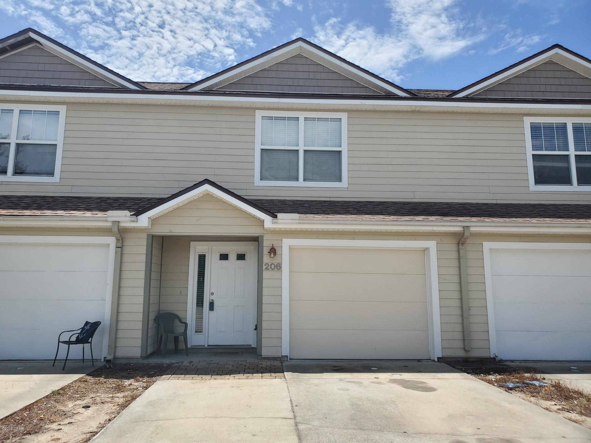 Come see this cozy and clean townhome in Callaway/Panama city! Close to the Tyndall Air Force Base, shopping and beaches. Seller is motivated and has made several repairs and updates after Hurricane Michael.