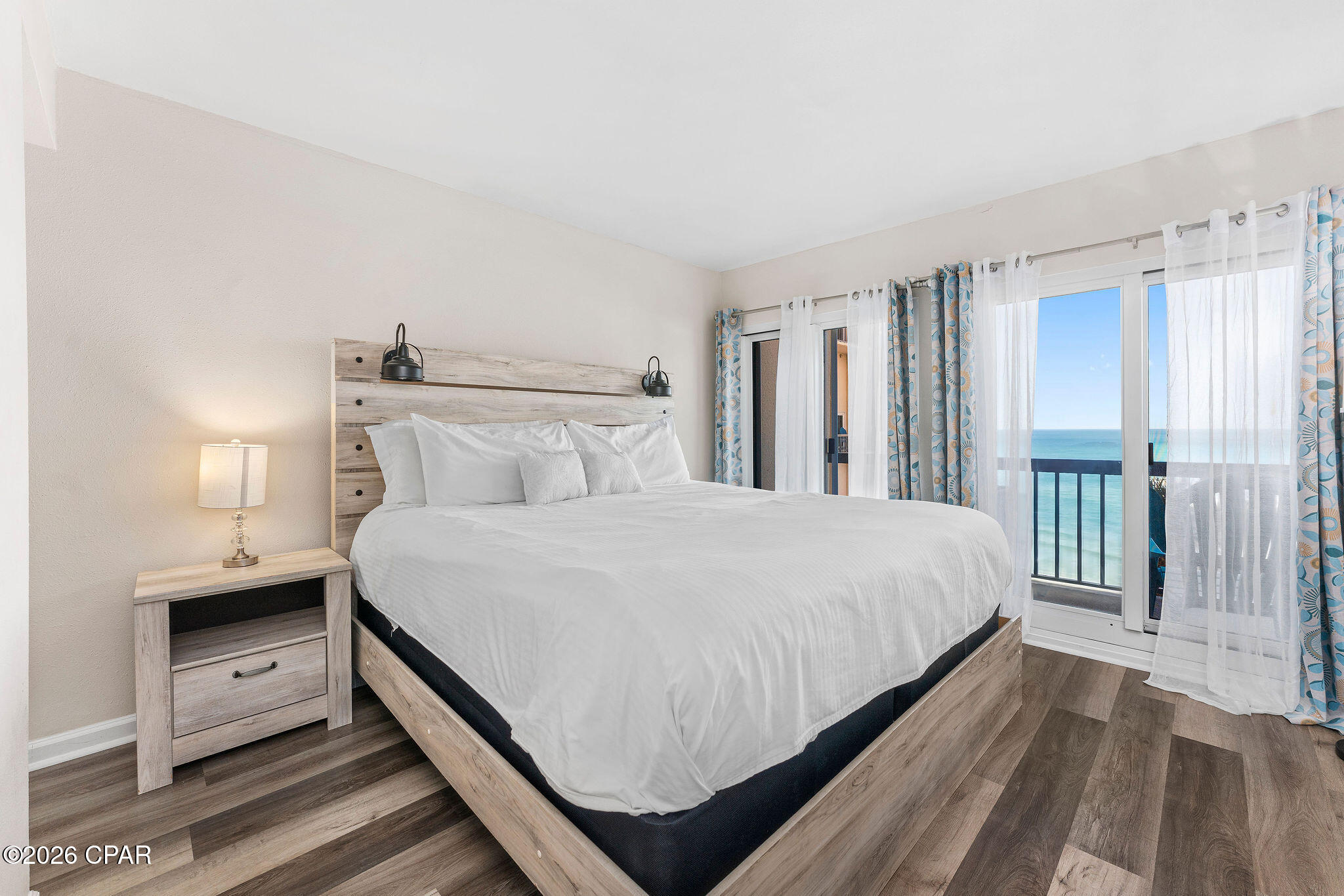 This is not just a condo, it is a rare opportunity to own beach life, lake life, boat life, and resort life all in one place. Welcome to this beautifully updated, fully furnished, and rental-ready 2-bedroom, 2.5-bath condo in the highly sought-after gated community of Pinnacle Port in Panama City Beach.

This unique unit offers the best of both worlds with a Gulf view from the primary bedroom and a Lake Powell view from the second bedroom, giving you an incredible water-view experience on both sides. Enjoy peaceful mornings, stunning sunsets, dolphin sightings in the Gulf, and the natural beauty of one of the most special coastal locations in Florida.

Updated and turn-key, this property features luxury vinyl flooring (2023), HVAC (2021), washer and dryer (2022), appliances (2022), furniture (2022), fresh paint, and new granite countertops. Whether you are looking for a primary residence, second home, or income-producing vacation rental, this condo checks every box.

Pinnacle Port sits on 25 acres between the Gulf of Mexico and Lake Powell, Florida's largest coastal dune lake, where freshwater meets saltwater in an incredibly rare natural setting. Located next to Camp Helen State Park, you are surrounded by preserved beauty, wildlife, hiking, kayaking, fishing, swimming, and endless outdoor adventure.

The community offers outstanding resort-style amenities including two pools, one heated and open year-round, pickleball, tennis, bocce ball, shuffleboard, basketball, sauna, steam room, fitness center, grills, boat ramp, boat slips, and fishing pier. With 24/7 gated entry monitoring, privacy and peace of mind come built in.

An added bonus is that the HOA includes almost all utilities, including electricity for heating, cooling, and hot water, so owners typically only pay a small monthly electric bill for lights.

Just minutes from 30A, shopping, dining, Publix, and ALDI, yet once inside the gate, it feels like a private island escape. If you want views, privacy, nature, boating, fishing, beach access, and strong rental potential, this is the one.