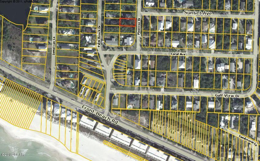 For comp information only. Nice lot in Inlet Beach Heights just 2 blocks from the beach.