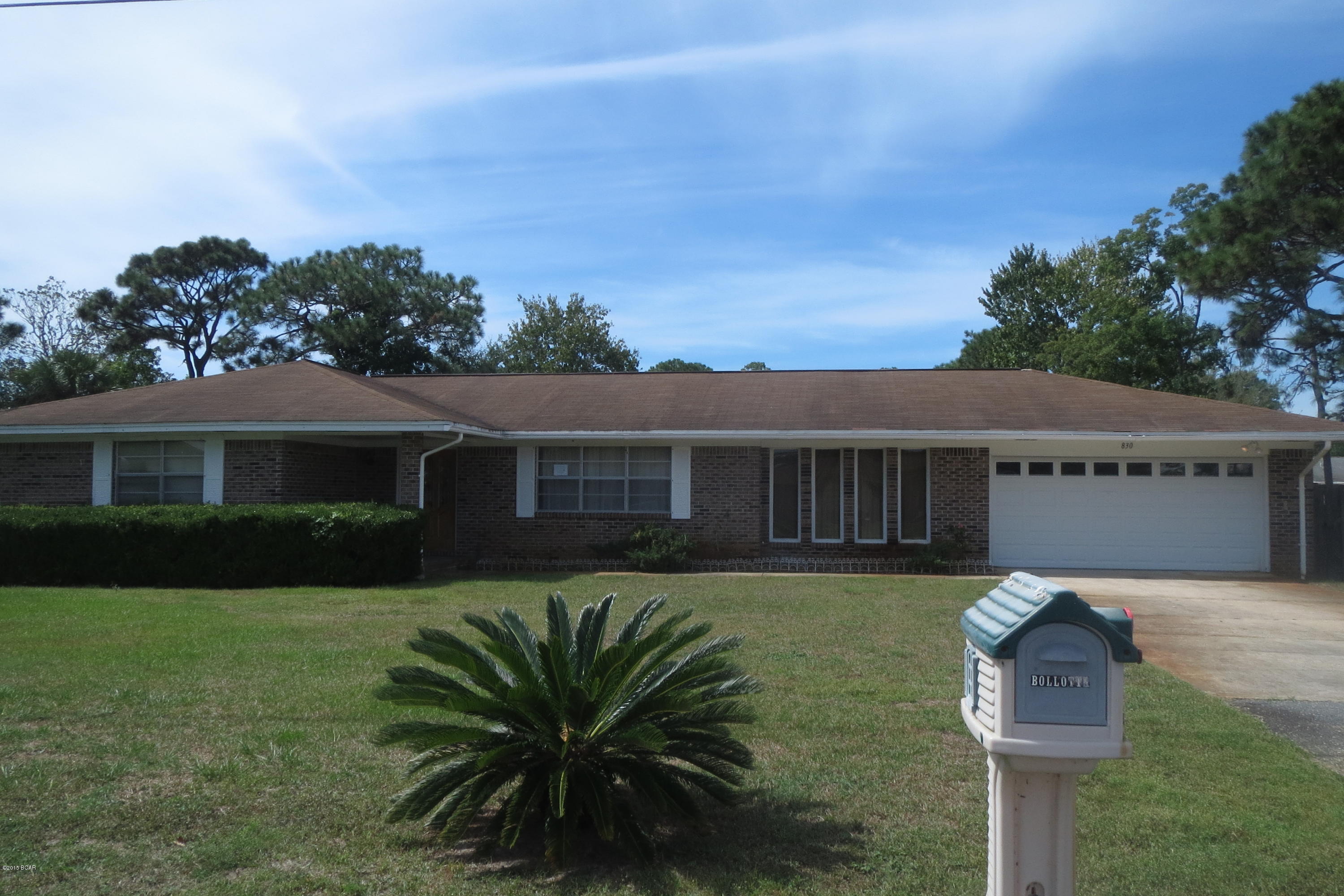 ATTRACTIVE ALL-BRICK HOME IN CALLAWAY ON A LARGE FENCED LOT!  This home features a formal living and dining room, a spacious kitchen with a breakfast bar that adjoins the Family room, and three bedrooms.  The Master bedroom has a walk-in closet, and a full bath is conveniently located between the two additional bedrooms.  From the kitchen is a good-size laundry room with a half bath that takes you directly to the attached two-car garage.  This home needs a little updating, but it is a great find in this price range and there should be no problem with financing!  Home is being sold in its AS IS condition.