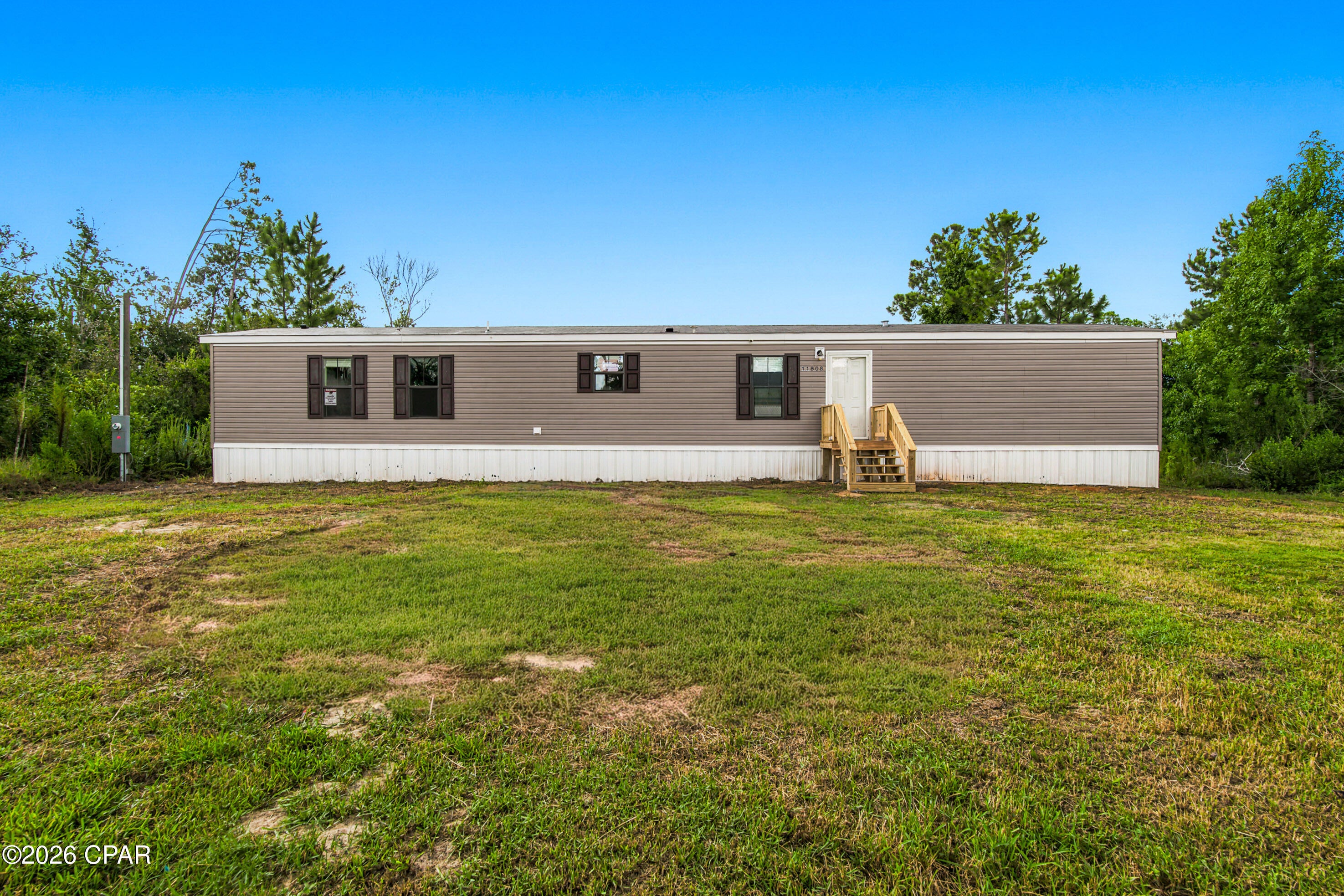 Great opportunity in Fountain! This 3-bedroom, 2-bath home sits on a spacious 0.31-acre lot and offers plenty of potential to make it your own. Priced with consideration for cosmetic updates, making this a great opportunity for a homeowner or investor looking for value. Refrigerator and stove not included. Title retired, land included. Well water and septic system. Owner financing available, zero downpayment options available. Schedule your showing today!