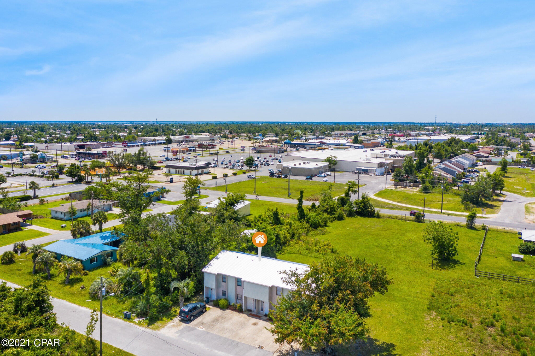 CURRENTLY UNDER CONTRACT. SELLER ACCEPTING BACKUP OFFERS.



Excellent investment opportunity located less than 10 minutes from Tyndall Air Force Base and only 20 minutes to Panama City Beach! This quadplex is fully rented and each of the 4 units features two spacious bedrooms and 1.5 bathrooms.  The kitchen is open to the living room and there is a half bath conveniently located on the first floor.  Head upstairs and you will find two sizeable bedrooms and a full bathroom.  Two of the units have been recently painted and fresh new carpet has been installed.  A new metal roof was also installed in 2019. Nestled on .39 acres, this location is peaceful and very private, yet tenants are just minutes away from various shopping, schools and restaurants!