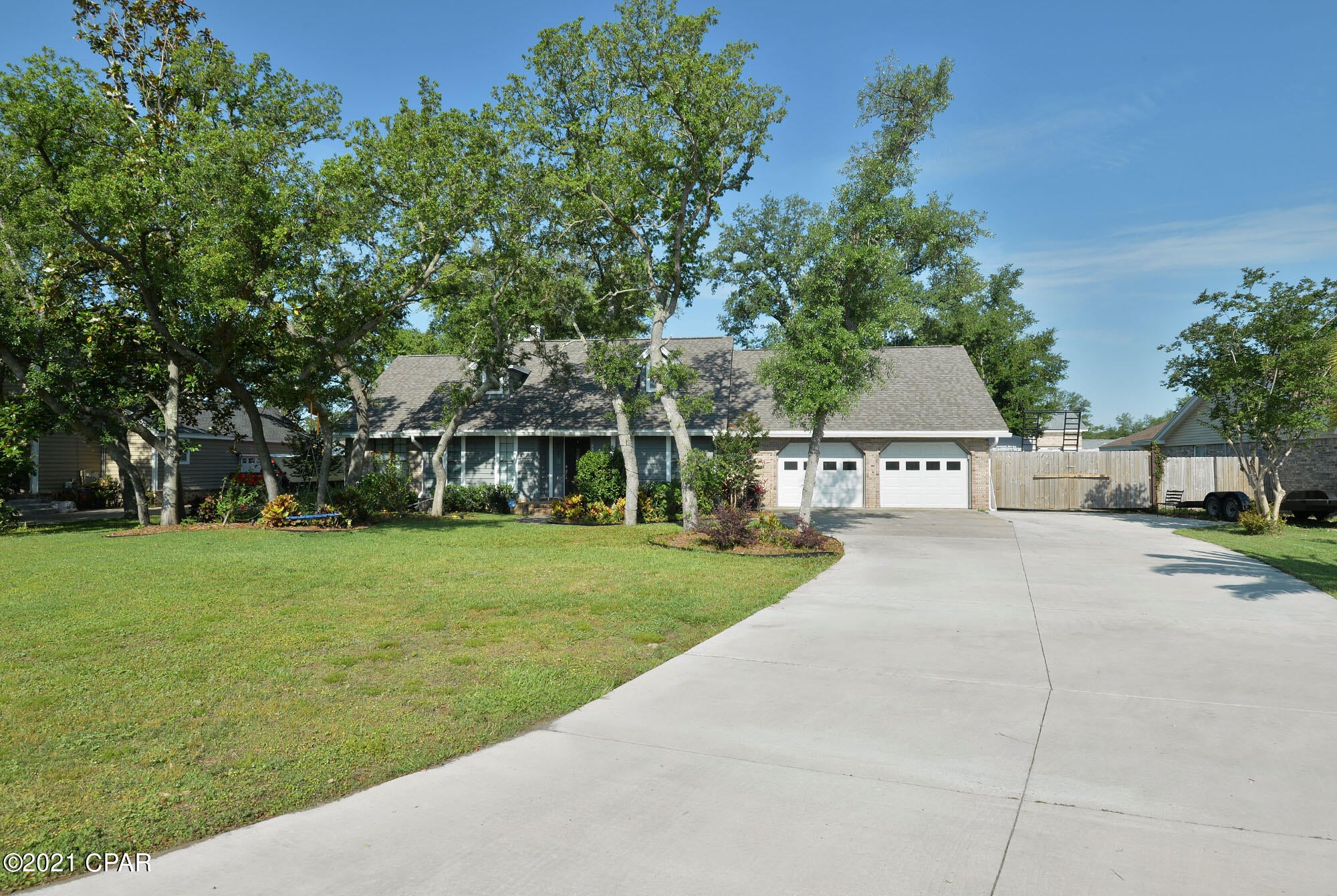 Gorgeous, 4 BR/2.5 BA, completely renovated home.  This split bedroom floor plan has a fireplace, oversized 2 car garage and a new roof and AC in 2019. Enjoy a newly renovated outdoor oasis with an extra-large back yard for your Camper and Boat completely fenced in. This move-in ready home has many new upgrades including a new custom-built kitchen with stainless appliances, All new bathrooms . This wont last long!