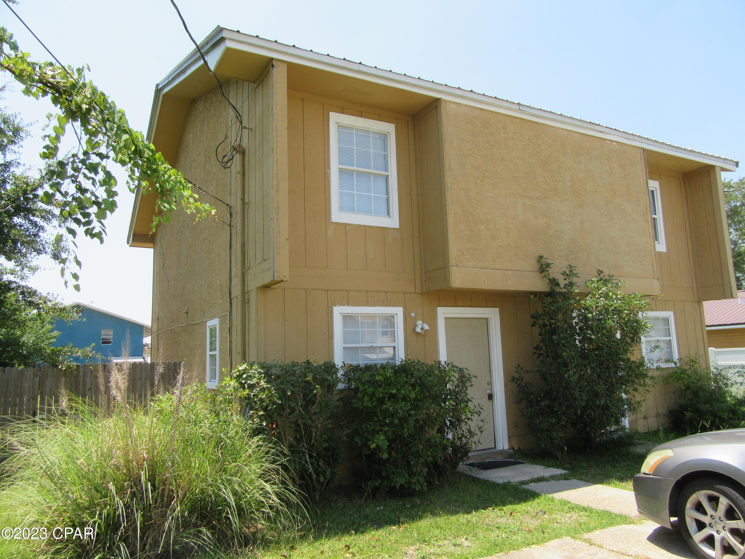 Very nice 2 bedroom 1.5 bath 2 story townhouse within minutes of Tyndall AFB, shopping, dining, and schools. Half bath downstairs, wood plank flooring, carpet, new paint and trim and upgraded fixtures. All property sizes and ages are approximate, please measure and/or verify if important. School assignments are subject to change, please check with Bay County for most accurate information. Deposit is the same as one month's rent. Pets allowed with owner approval and a $300.00 NON-REFUNDABLE pet fee applies per pet. Breed restrictions apply.