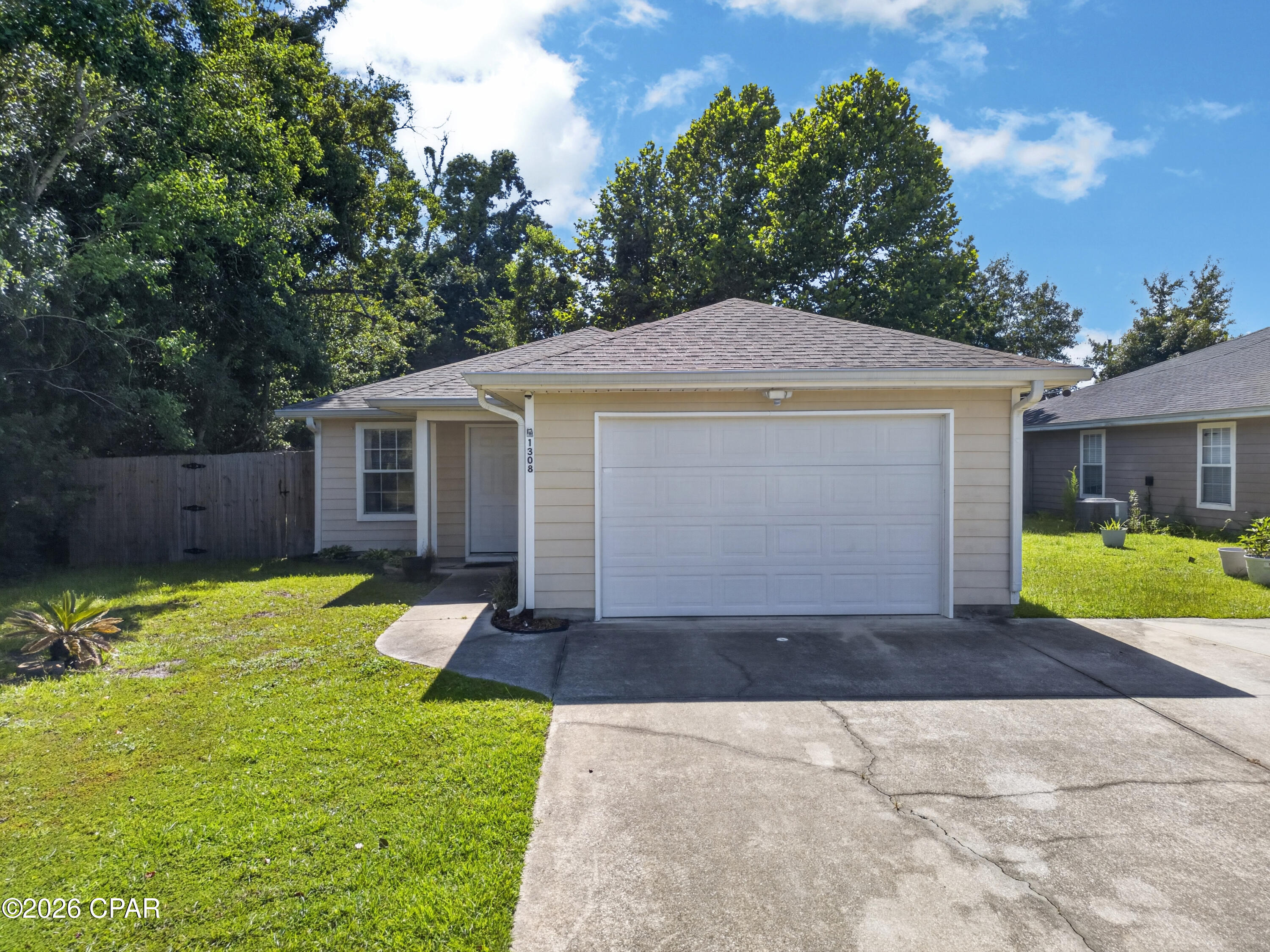 MOTIVATED SELLER!! ATTRACTIVE AND AFFORDABLE HOME NEAR TYNDALL AFB! Living life in the heart of panama city doesn't get more affordable than this! Welcome to 1308 N Gray Avenue, a beautifully updated home offering the perfect blend of modern comfort and timeless charm in the heart of Panama City. Whether you're searching for a primary residence, first-time home, or investment opportunity, this move-in-ready property is sure to impress.

Step inside to discover a bright, inviting floor plan featuring spacious living areas, abundant natural light, and stylish finishes throughout. The thoughtfully designed kitchen offers ample cabinetry and workspace, making meal preparation and entertaining a breeze. Comfortable bedrooms provide peaceful retreats, while the updated bathroom(s) add both style and functionality.

Outside, enjoy a generous yard with plenty of room for outdoor entertaining, gardening, pets, or future additions. Fenced backyard and covered back porch. Conveniently located just minutes from downtown Panama City, local shopping, dining, schools, parks, and a short drive to the white sandy beaches of the Gulf Coast, this home offers both convenience and lifestyle.

Don't miss your opportunity to own this charming Panama City property. Schedule your private showing today!