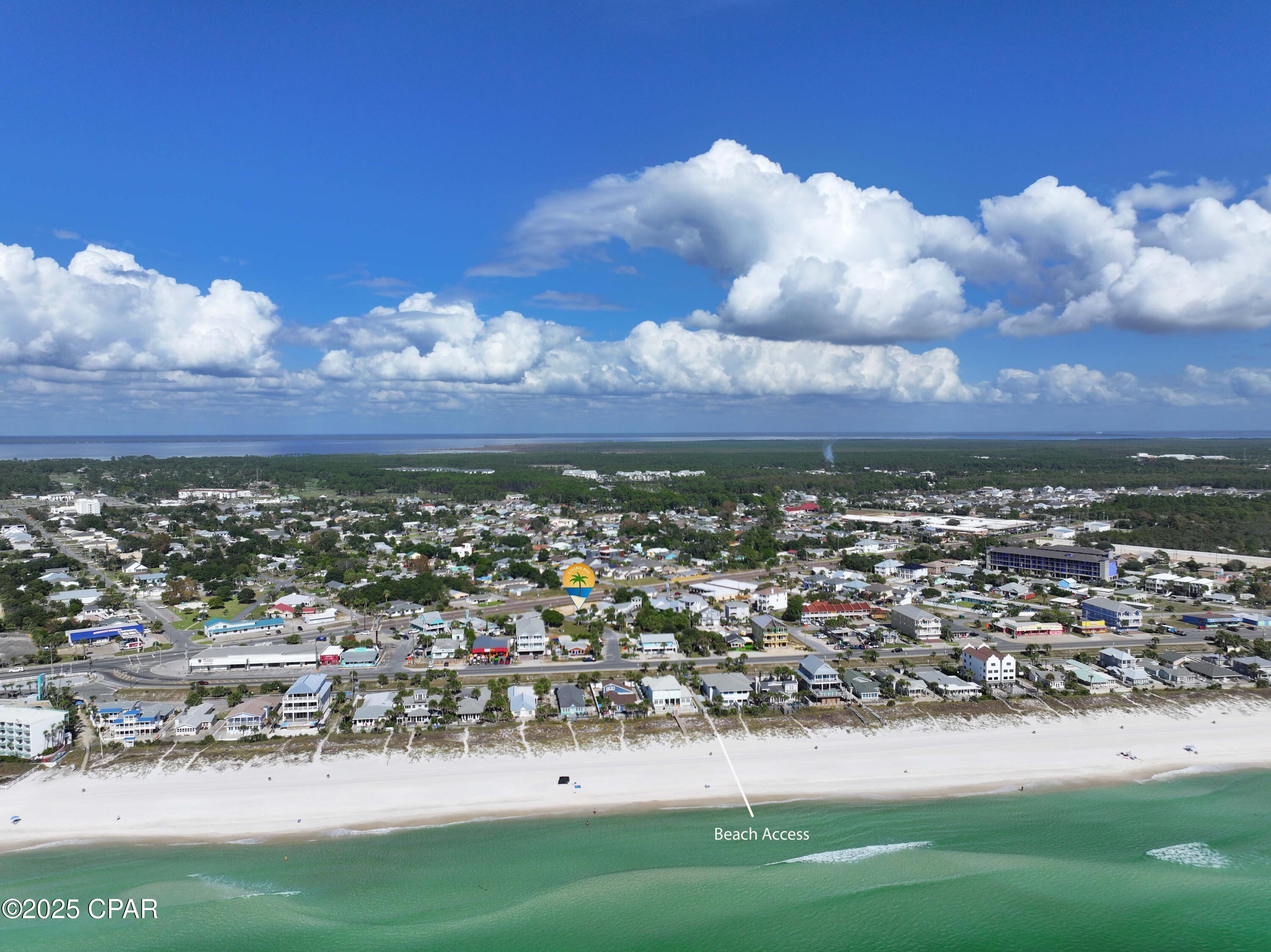 Motivated Seller. Reduced!  Wonderful location for your home or this is a great opportunity to build Townhouses or 2 homes on this property that is just a short walk to the beach. Across from Hutchinson Beach Elementary School and close to restaurants. The possibilities are endless as to what can be built here. Lot is priced right and zoned commercial.