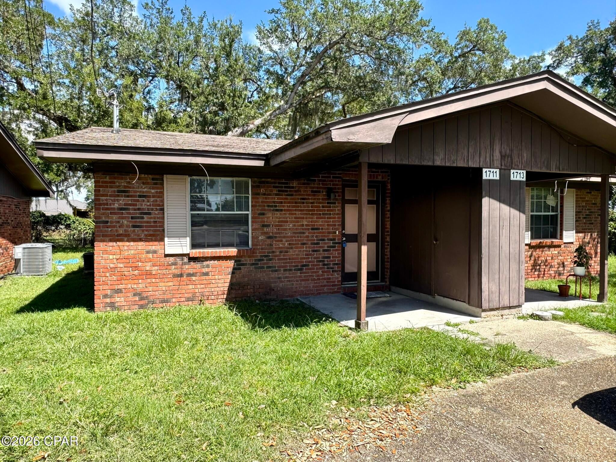 Centrally located in desirable Lynn Haven, this 1-bedroom, 1-bathroom residence combines modern style with effortless convenience. Featuring brand-new Luxury Vinyl Plank (LVP) flooring throughout, this low-maintenance property offers low-stress living surrounded by mature shade trees in a quiet neighborhood. Excellent commute for military personnel--located approximately 18 miles (around a 30-minute drive) from Tyndall Air Force Base and a quick 6-mile drive to Gulf Coast State College and FSU Panama City. $50 Utility charge for garbage, lawn care, sewer, and water included. SHOWING INSTRUCTIONS: Just text a photo of your drivers license along with the property address and we will line up your showing within 1 business day! Don't forget to ask about our move in incentives.