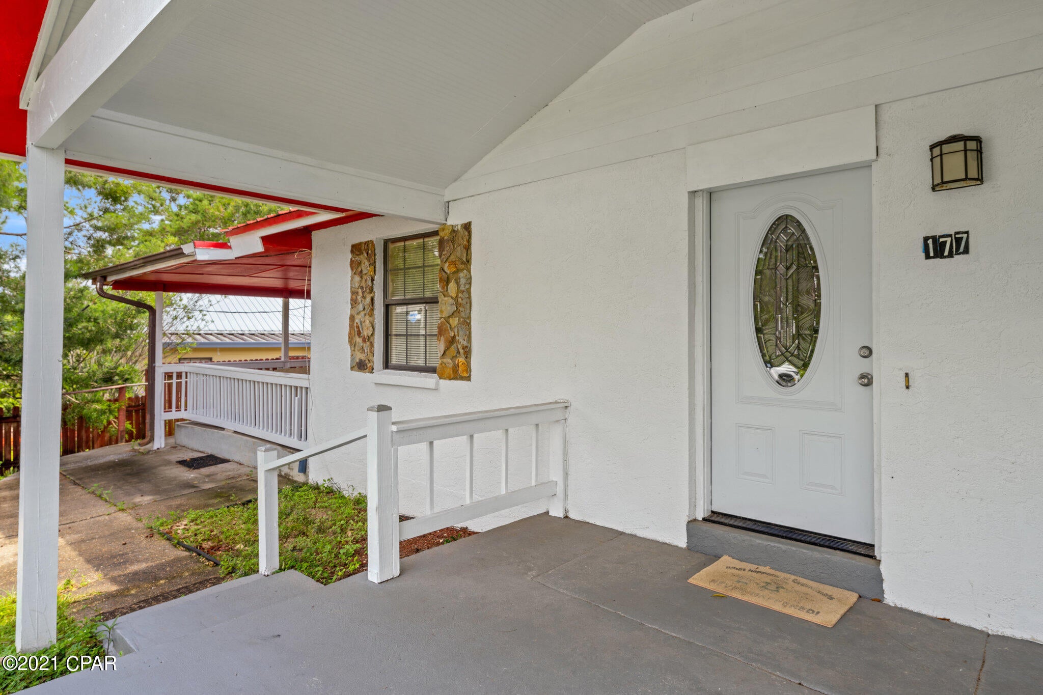 Charming home in a golf cart friendly neighborhood, offering a quick trip to Pier Park and white sand beaches! This well-kept home features open floorplan, granite countertops in the kitchen, split bedrooms, large bonus room/der boom is spacious and includes a walk in closet and nice master bath. On the outside you'll appreciate huge screened-in Florida room, a garden shed in addition to a workshop, large front porch, newer metal roof. The exterior of the home has just been repainted. Best of all, you're just steps from Frank Brown Park to enjoy the pools, dog park, walking and biking trails, and incredible entertainment opportunities. NO HOA!! Don't miss out on this one!



All information is believed to be correct but should be verified by the Buyer