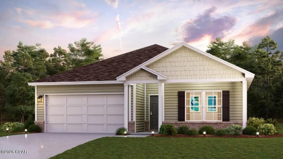 Discover Your Dream Home in the Pine Hills Community! The Roanoke Plan offers a seamless open-concept design that integrates Living, Dining, and Kitchen areas--perfect for hosting guests or relaxing in comfort. Enjoy energy-efficient Low-E insulated windows throughout. The gourmet Kitchen boasts beautiful cabinetry, quartz countertops, and  Stainless Steel Appliances. Retreat to the tranquil primary suite featuring dual vanity sinks and a spacious walk-in closet. Three additional bedrooms, a stylish secondary bathroom, and a charming patio complete this exceptional home.  Energy-efficient features like Low E insulated dual pane windows and a one-year limited home warranty ensure peace of mind.