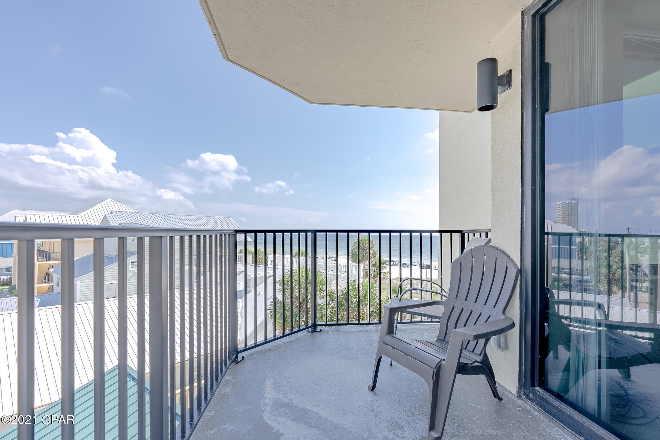 We love this Sunbird unit for so many reasons. It has been updated beautifully with Beachy decor,It is being sold furnished & rental ready.It is on the sought after 4th floor 9 great for rentals)This sweet Gulf front unit has beautiful views from the living area and the balcony. This complex has 3 pools(oneheated) ,a community room,laundry room,game room as well as tennis courts and shuffleboard. the resort's renovations are almost complete they include new roof,all new exterior paint,new decking and new windows and sliding glass doors. The location is brilliant! The complex is nestled within the locals' favorite restaurants and entertainment. It is also close to major shopping and family local attractions.