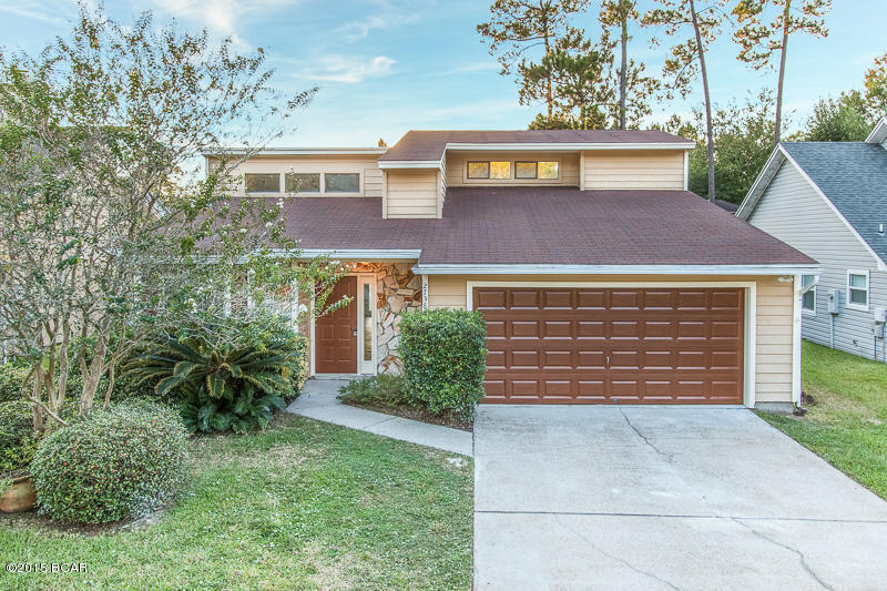 This truly is the best deal on the market under $200,000 in Lynn Haven! Absolutely move in ready. This home just had a major remodel and looks amazing. Everything from the colors, to the flooring, and the lighting were very tastefully picked out. The floor plan is great as well. The master is located downstairs and features a beautiful walk-in shower. The living and dining area feature vaulted beam ceilings giving this area a very open feeling. Women, you don’t have to look any longer for your perfect kitchen….. here it is! The extra bedrooms are both upstairs and share a great size bathroom. There is also a ½ bath downstairs for your guest. Don’t wait and let this one slip by!!