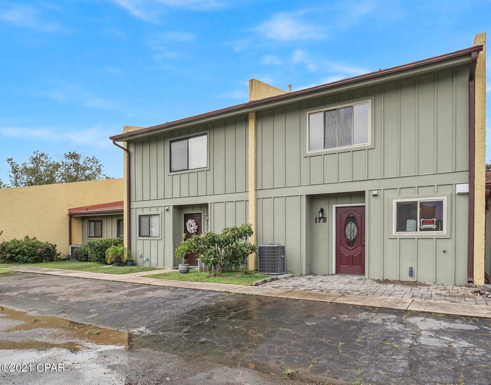 Complete Remodel! This beautiful town home is FULLY remodeled from the studs up. NEW floors, walls, kitchen appliances, bathrooms, paint, A/C, Roof. This unit has been expanded in size and features 2 Full size bathrooms. Open floor plan. Located just 60 feet from the community pool! You can walk from your back yard to the pool. This home features a double vanity sink in the master, shiplap wall in the stairway, high end tiles and plank flooring in the bed rooms, ceiling height has been raised along with the open floor plan, Back splash, Sliding barn door, and recessed lighting. Close to shopping and schools but nestle in the Quiet Delwood neighborhood.