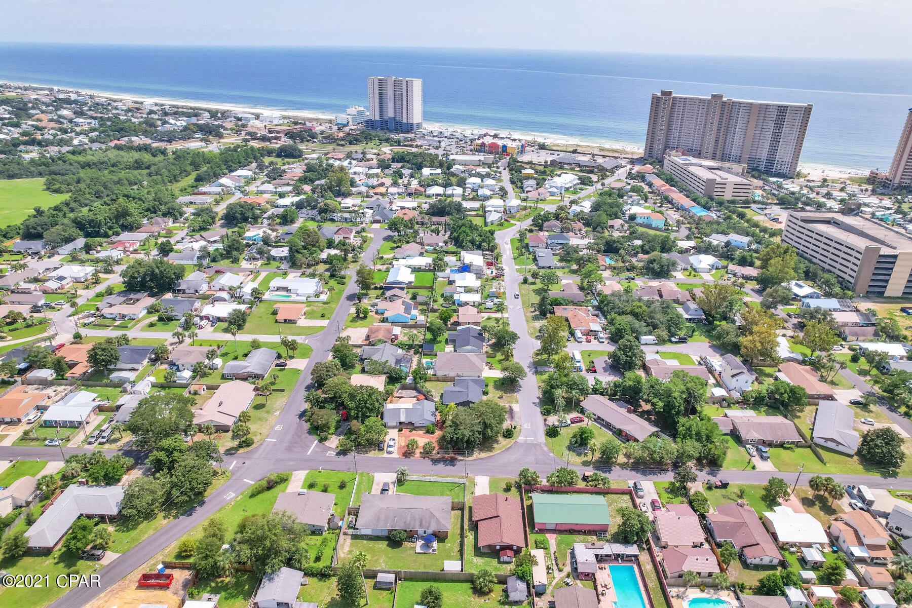 This home is located 2 blocks away from the beach. This neighborhood is across the street from the Harley Davidson store and Pier Park is 2 miles away. There are many restaurants and stores in the area.



This home has an open floor plan with tiled floors throughout the home.  The garage has a workshop and covered parking. The property is completely fenced in and has a large backyard with a shed. 



Call me to get your slice of paradise.