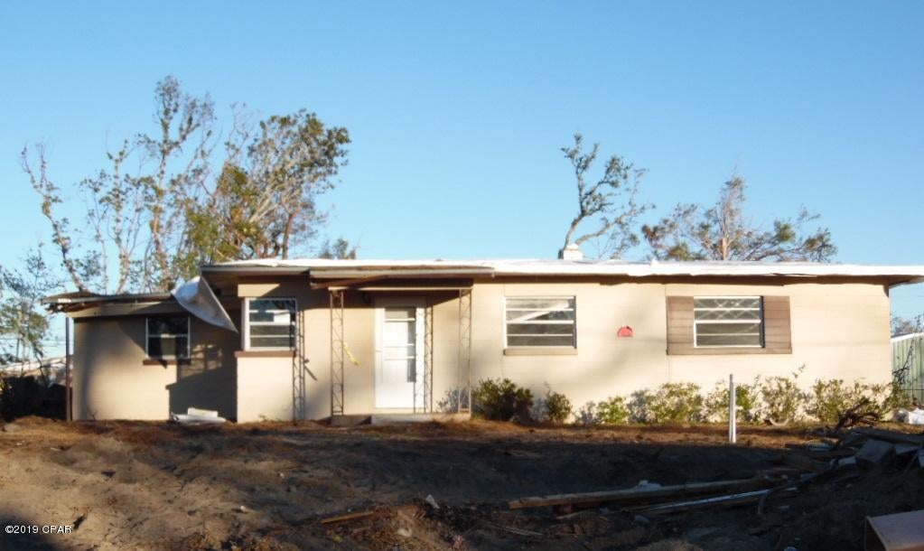 This is Hurricane damaged and likely a tear down home .Property did sustain damages during hurricane Michael to the carport , main roof, rear addition of the home, windows , sky light  in kitchen  and back addition was demolished during storm including back door torn off home. Property is centrally located to downtown Panama City, Public Library and schools. This property is part of the FNMA first look program. That allows owner occupant buyers to have their offers negotiated on day 7 of being listed. Investor offers are negotiated on day 20 of listing. Sold as-is where is.