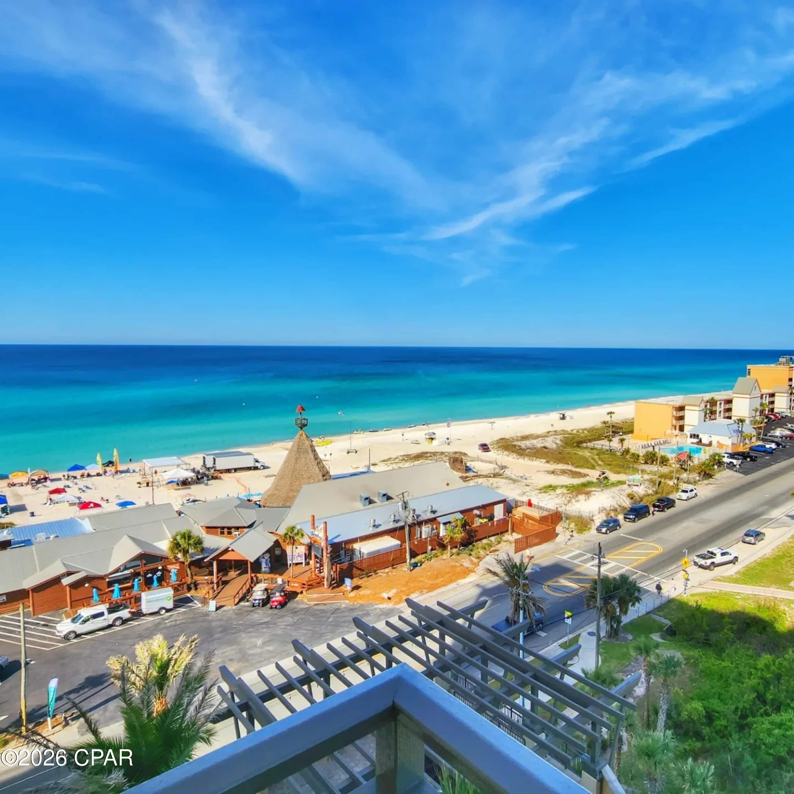 $53,744 in revenue July '25 to June '26: a 19.3% ROI on the asking price! A top-performing, turnkey investment opportunity at Origin at Seahaven, this beautifully updated 8th-floor studio combines strong rental performance, modern upgrades, and exceptional guest appeal in one of Panama City Beach's most desirable locations. Offering Gulf and main-strip views from a private balcony, the unit lives much larger than a traditional studio, featuring a king bed, a new queen sleeper sofa, a renovated bathroom, and a color-changing electric fireplace beneath a large flat-screen TV. The fully equipped kitchenette includes a full-size refrigerator, dishwasher, two-burner cooktop, and microwave, while all-tile flooring throughout eliminates carpet and simplifies maintenance.

Comfortably accommodating up to 4 guests, this condo has built a proven track record of success with established Airbnb and VRBO listings, years of five-star reviews, and a loyal base of repeat guests. about 14% of its revenue already comes from direct and repeat bookings, well above the Panama City Beach market average, creating an additional competitive advantage for future ownership. As an added bonus, the seller's revenue consultant will personally assist the buyer in expanding the property's direct-booking strategy through modern AI, automation, and data-driven revenue management techniques. Origin at Seahaven offers a Gulf-view infinity pool, a heated courtyard pool and hot tub, fitness center, arcade, grilling and sunset decks, the on-site Saltwater Marketplace cafe featuring Starbucks, covered parking, and interior hallways. Located directly across from the beach and Sharky's, and just minutes from Pier Park, Topgolf, and many of Panama City Beach's most popular attractions, Origin 805 represents an exceptional opportunity to acquire a high-performing, professionally optimized vacation rental with significant upside potential.

Full rent roll available to qualified buyers.