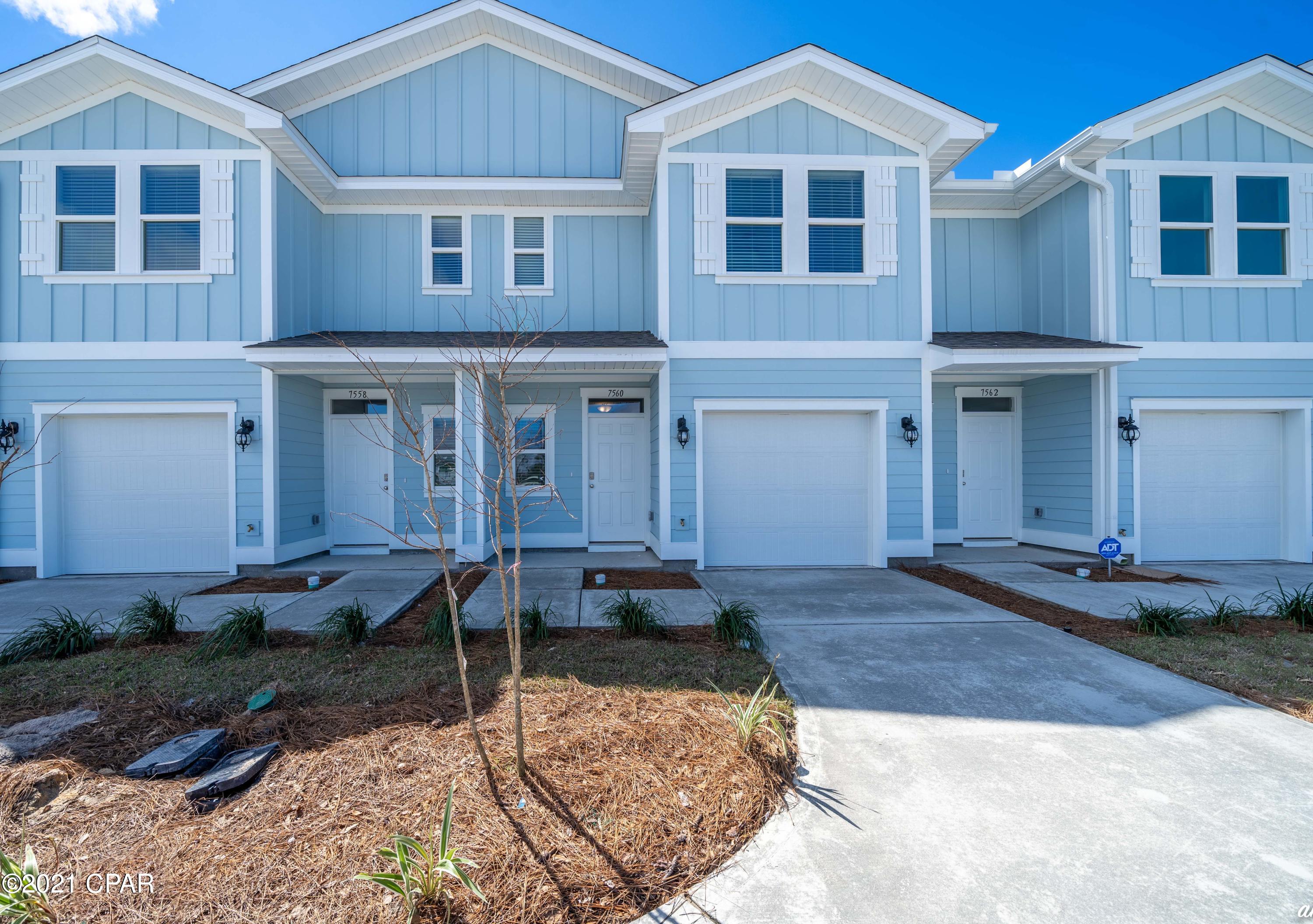 For rent! Brand new Hathaway Townhome with 3 bedrooms, 2.5 baths ready for immediate move in. These units provide a fresh, modern feel with vinyl plank flooring, granite counters, custom cabinetry and open concept living space. Providing natural landscaped privacy, you're sure to enjoy lounging on the back deck. First floor offers the living room, kitchen with all appliances, half bath and one car garage. Upstairs boasts a stunning master bedroom suite with en suite bathroom including double vanities. Two additional bedrooms, with shared hallway bath, and laundry closet; *Pets negotiable with $300 non-refundable pet fee and $25 per month.