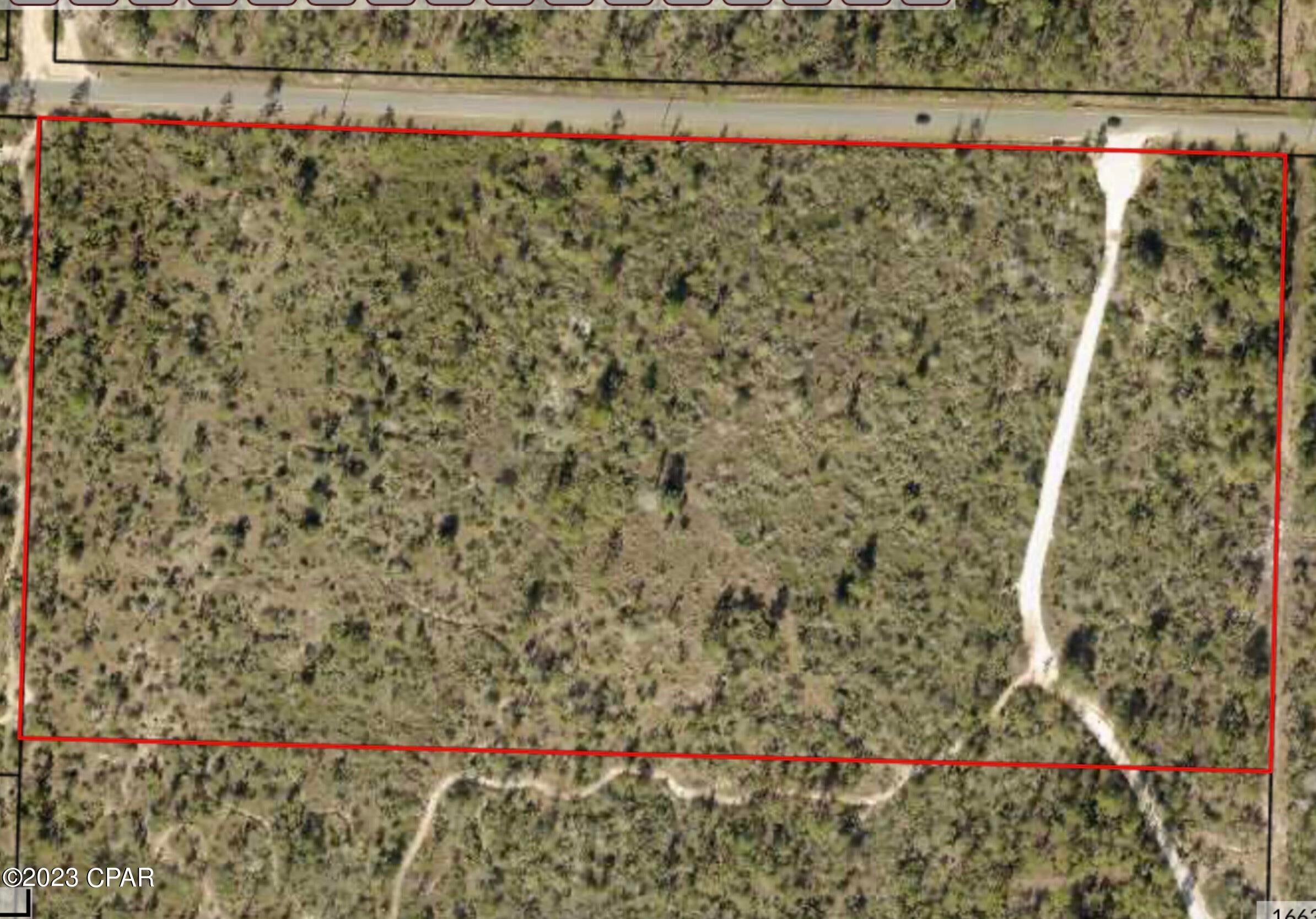 Nice 20 acre parcel.  Zoning is Bay County AG-1 (Agriculture).  See attached document for zoning uses - low density rural residential plus other allowable uses.  There is a road and trail through the lot to make it easy to view and walk the property.  The lot does not have much hurricane timer - most of the large timber was removed several years before the hurricane.  It does have some nice standing pines, magnolias, and scrub oaks.  Really nice high and dry property with plenty of paved road footage all the way to the property from Hwy. 231.