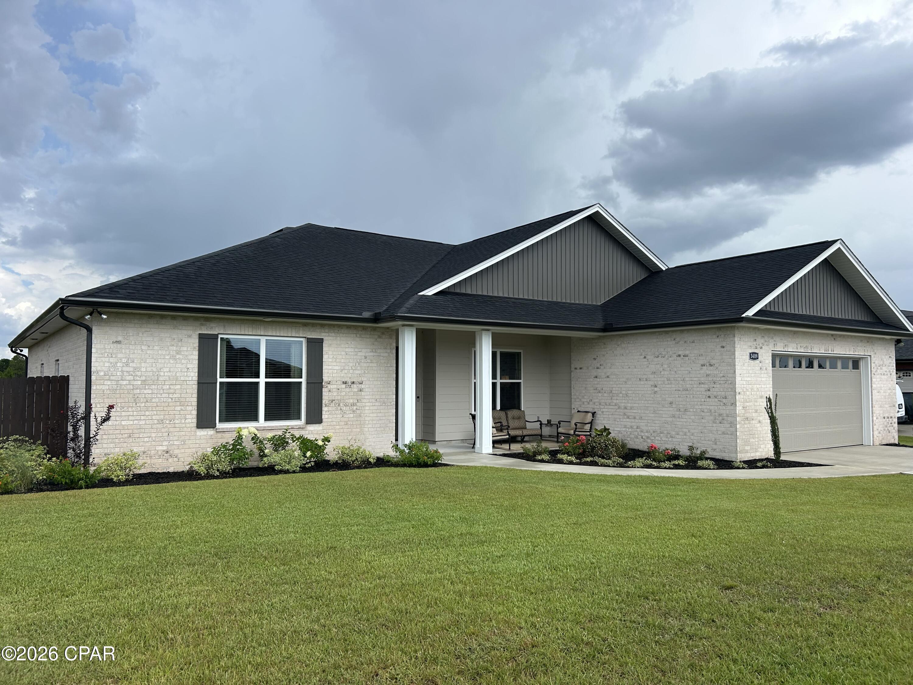 OPEN HOUSE:   SUNDAY, SEPT. 6TH 2-4:30 PM

Come take a look at this newly constructed custom built home with  2,815 heated and cooled square feet of thoughtfully designed living space on a generously sized oversized lot with 5 spacious bedrooms and 3.5 beautifully appointed bathrooms.  This home seamlessly blends quality craftsmanship, modern conveniences, and timeless style.
From the moment you enter, you'll appreciate the inviting open-concept design that creates the perfect setting for both everyday living and entertaining. Soaring 10-foot ceilings enhance the sense of space throughout the home, while the elegant step-up tray ceiling in the family room adds architectural character and sophistication. Durable luxury vinyl plank flooring flows throughout most of the home, providing both beauty and easy maintenance.
At the center of the home is a stunning custom-designed kitchen that is sure to impress. Featuring quartz countertops, beautifully stained custom cabinetry, pull-out drawers for optimal organization, a gas cooktop, and a built-in microwave and oven combination. This kitchen offers the perfect balance of style and functionality. Whether preparing meals for family or hosting large gatherings, this space is designed to accommodate it all with ease.
The oversized primary suite serves as a private retreat, offering a spacious bedroom and a luxurious spa inspired bathroom. Unwind after a long day in a soaking tub or enjoy the expansive tiled walk-in shower. Note:  Seller is installing a free-standing soaking tub in primary bathroom.  The additional four bedrooms offer flexibility to meet your needs, whether for family members, guests, a home office, fitness room, or hobby space. With ample storage and well-planned living areas throughout, this home is designed to adapt to a variety of lifestyles. 
Step outside and discover your own backyard paradise. The newly constructed saltwater swimming  pool serves as the centerpiece of the outdoor living space and is equipped with a propane heater, allowing for extended enjoyment throughout the year. Elegant paver decking surrounds the pool, creating an attractive and low-maintenance area for lounging and entertaining. The large privacy-fenced backyard provides plenty of room for children, pets, outdoor games, or future additions. Gather around the fire pit on cool evenings and create lasting memories with family and friends under the stars.Enjoy the fully sodded and irrigated back yard while relaxing in the pool or watching the sunrise on the back porch.   Additional features include an oversized double garage with an 8 foot tall garage door and a  dedicated electric vehicle charging outlet, offering convenience for today's modern homeowner. The oversized lot provides a sense of privacy and space rarely found in newer homes, while the home's custom finishes and attention to detail set it apart from the ordinary.  Combining luxurious indoor living, resort-style outdoor amenities, and exceptional craftsmanship, this remarkable property offers everything you've been searching for. From the custom finishes to the thoughtfully designed floor plan and incredible outdoor retreat, this is more than just a house--it's a place to call home.

Call today for your private showing.