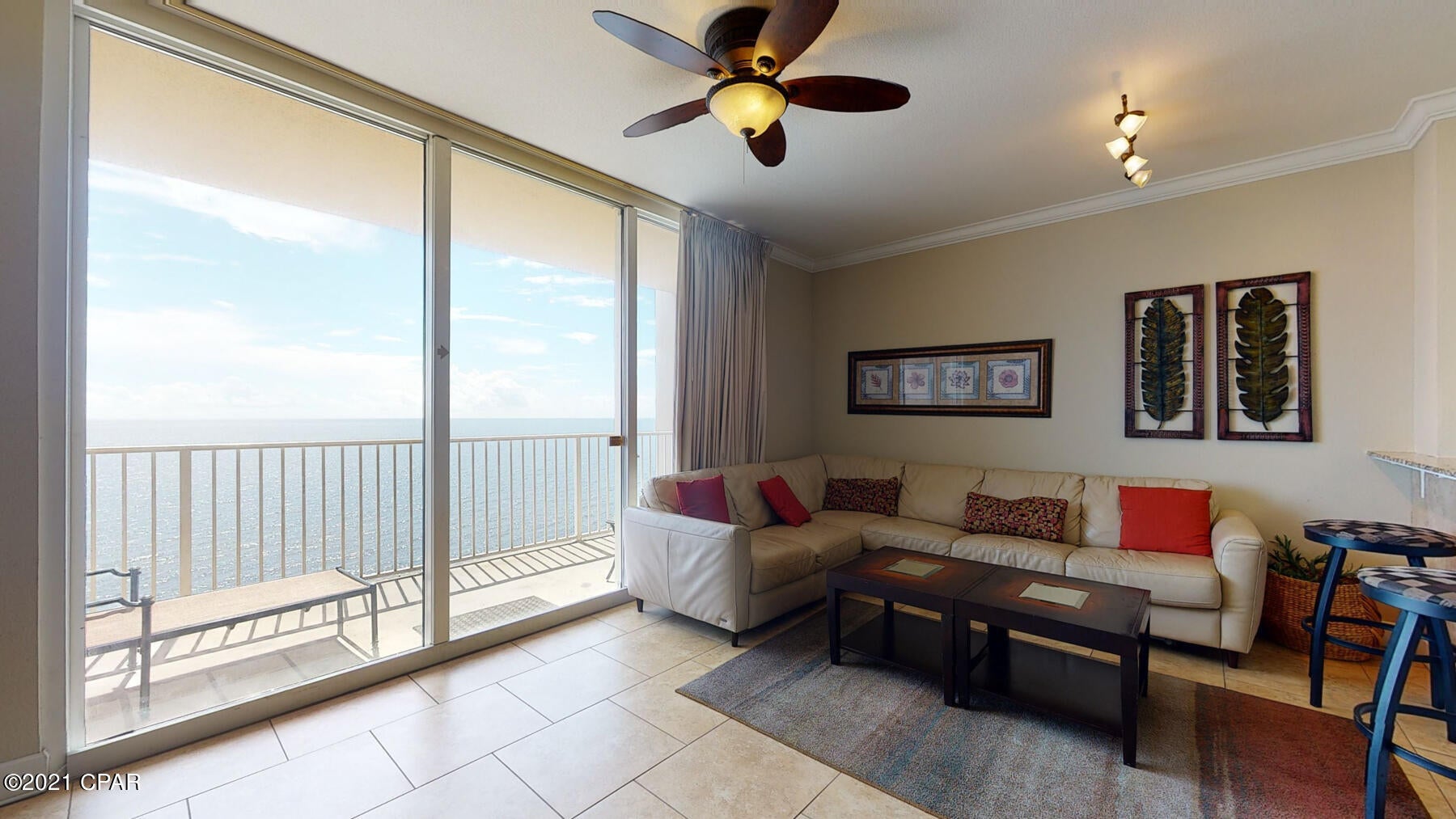 CURRENTLY UNDER CONTRACT, SELLER ACCEPTING BACKUP OFFERS - Memories are special moments that tell your story...begin your story here in Tidewater Beach Resort Unit 1411! This is one of the favorite 2 bedroom 3 bath with bunks 1131 sq ft ''M'' plan units that is a fantastic rental as both bedrooms have their own bathroom; sleeps like a 3 bed room with enclosed bunkroom with attached bathroom. This unit boasts spectacular views of the Gulf through the floor to ceiling sliding glass doors in the open living floor plan, tile throughout, fresh décor, as well as other upgrades. Tidewater Beach Resort is a premier property in Panama City Beach close to Pier Park featuring two outdoor lagoon style pools, heated indoor pool, movie theater and so much more!