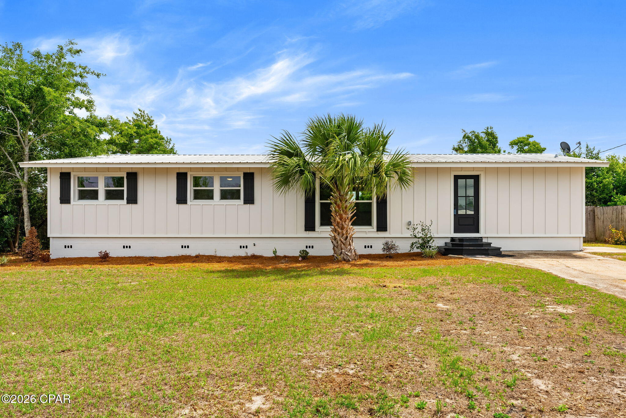 Welcome to 6 Harvard Circle, a beautifully renovated 1,725 sq ft detached single family home offering modern upgrades, an excellent layout, and a prime Panama City location. This move-in ready 4 bedroom, 3 bath home has been thoughtfully updated from top to bottom with brand new LVP (luxury vinyl plank) flooring throughout, fresh sheetrock, updated interior paint, new cabinetry, new appliances, and recessed lighting that creates a bright, clean, contemporary feel.

Designed with flexibility in mind, the spacious floor plan offers plenty of room for everyday living, entertaining, and working from home. The home features four generously sized bedrooms, including two bedrooms with private en-suite baths--an ideal setup for multi-generational living, guests, or added privacy. A separate laundry/bonus room provides even more versatility, perfect for storage, a home office, or hobby space.

Step outside and enjoy a large backyard with endless potential--whether you envision outdoor entertaining, space for pets and play, or creating your own backyard oasis. A deck just off the home is perfect for grilling, relaxing, or hosting friends and family for weekend get-togethers.

Perfectly situated between 23rd Street and Highway 390, this home places you just minutes from premier shopping, dining, schools, and entertainment, making commuting and daily errands quick and convenient.

Whether you're searching for a primary residence or a smart investment opportunity, 6 Harvard Circle delivers modern style, comfort, and convenience in a location that's hard to beat. Schedule your private showing today--this is one you won't want to miss.

Seller holds an active Alabama real estate license.