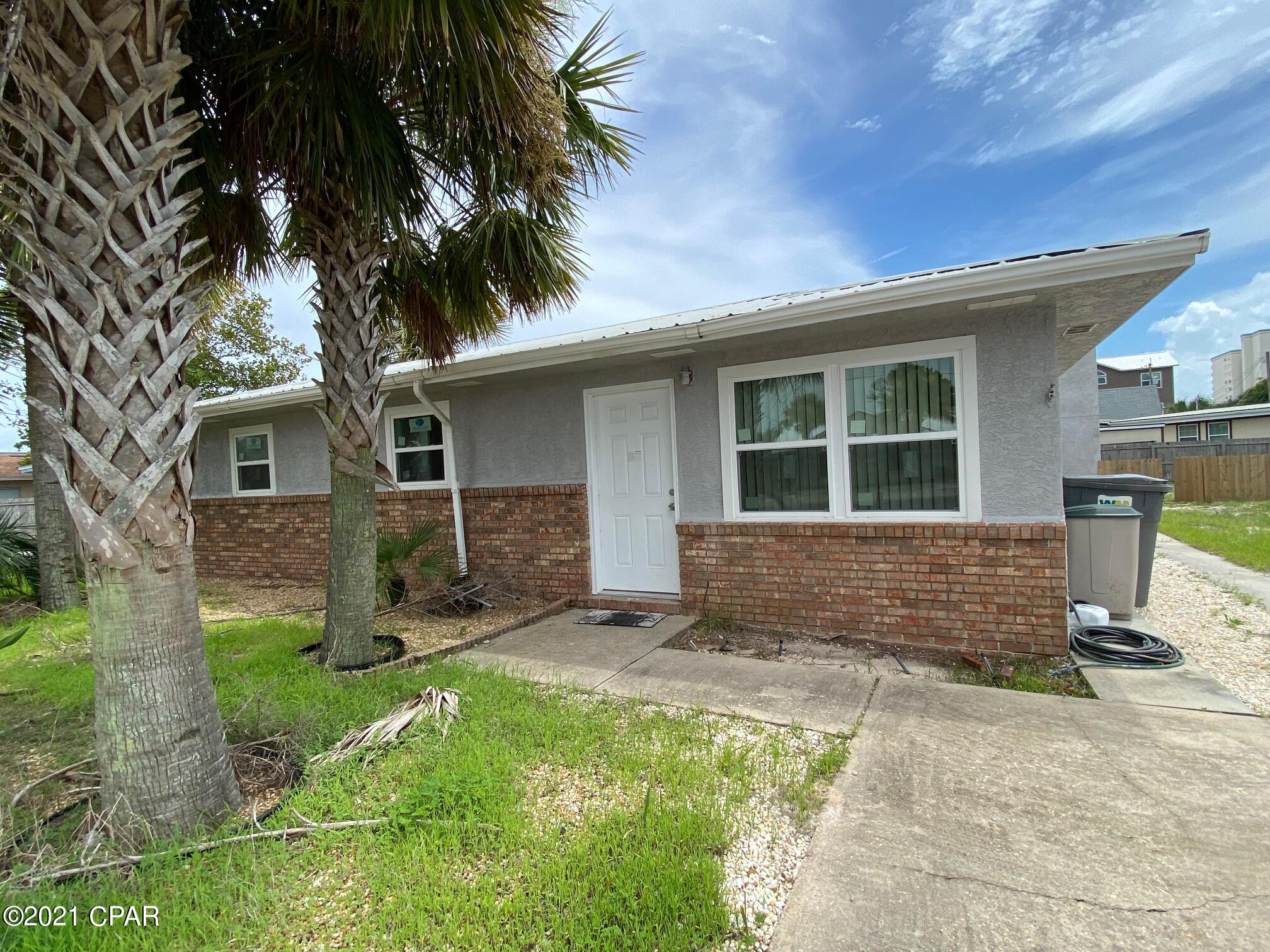 This home is located with in walking distance to the beach, NO HOA, NOT in a flood zone that requires flood insurance! Huge double lot with so much room to make this the perfect beach house. This location allows short term rentals and would make a fantastic investment!! call for a showing