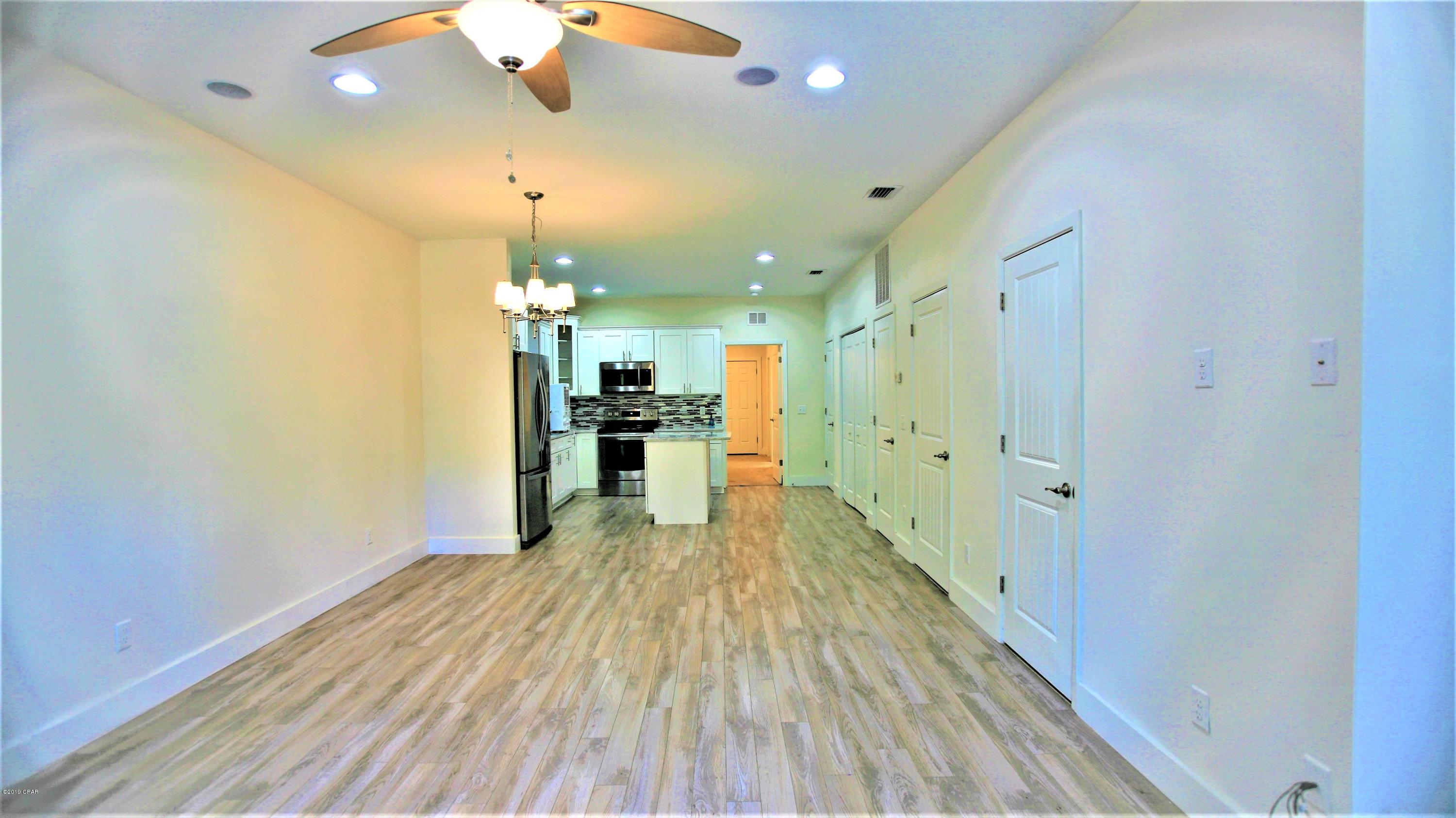 Location, Location, Location! Immaculate home, recently constructed in 2015. . Experience the best of both worlds in the middle of all the action of beautiful Panama City Beach while living in a quiet gated neighborhood. Large, bright kitchen with an open concept living area. Three bedrooms with 2.5 Baths. Amenities include a walkable swimming pool! Close to Navy base, St. Andrews State park, and just a few minutes from the bridge. This is a must see opportunity will not last long.