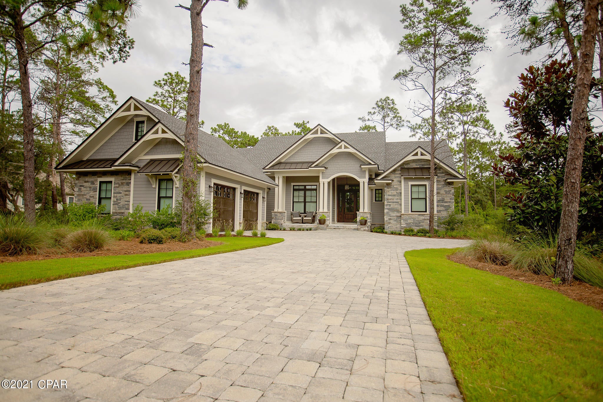 Boasting an array of sleek finishes and a thoughtful open plan layout, this immaculate 4-bedroom, 4-bathroom is a paradigm of craftsman style living. Features of this 2802 sq. ft. home include amazing custom hardwood floors, huge windows for beautiful natural lighting, central heating and cooling, and washer/dryer hook-up in the mudroom. Beyond a functional entryway space the home flows into a luminous, open- concept living, dining, and kitchen area. The kitchen is equipped with quartz countertops, custom cabinets, and stainless steel appliances. This home offers a split floor plan and master bedroom with large walk-in closet. The bathrooms have quartz countertops and hardwood floors. The master bath boast a copper tub and walk-in shower. The wow factor is with outdoor pool and fireplace!