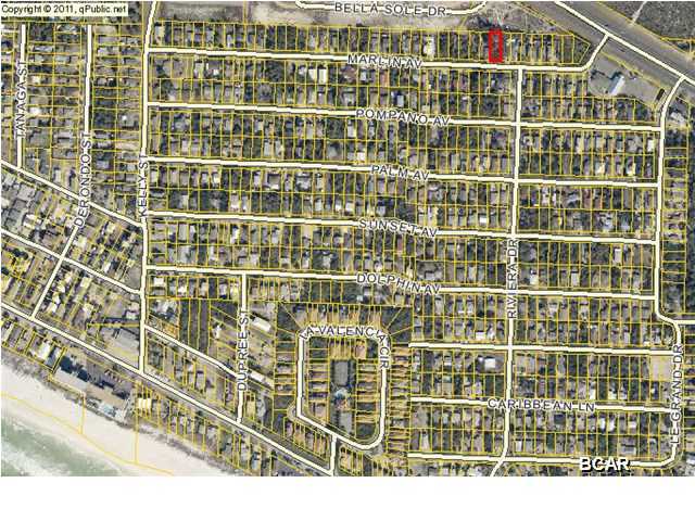 Build your Dream Home / Vacation Home in Riviera Beach located on the West end of Panama City Beach. This property is located on a quiet street just steps away from public beach access #86 & #87. Golf carts, bicycles and beach bags are welcome... Good time are mandatory... We have a local builder available to help provide a turn key construction opportunity of a three bedroom, two bathroom, two car garage home with all the bells and whistles for you!!! Call a realtor for more details. **All important data must be verified.