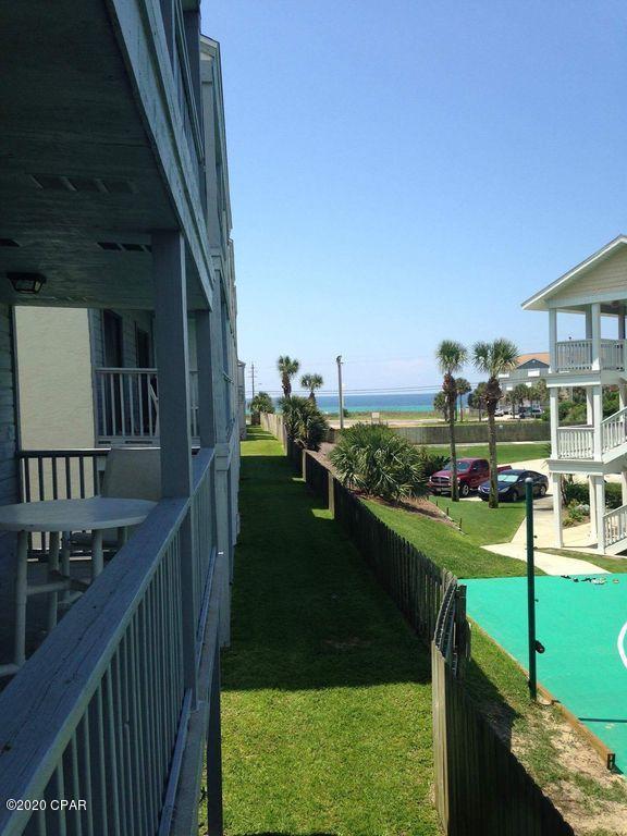 6 month lease ONLY - Sept 1, 2021-Feb 28, 2022. Just steps to the World's Most Beautiful Beaches with Gulf views from the balcony! This 1 bedroom, 1 bath Southwind Condo is beautifully furnished and updated! Featuring an open concept floor plan, you can entertain or watch TV while cooking dinner. The kitchen is fully equipped including cookware, stainless appliances, and breakfast bar. The living room has a sleeper sofa for guests, love seat and flat panel TV. Entering the hallway you will find a sleeping nook with twin bed. Master bedroom offers a king bed and double closet. Southwind is across from the public beach access and boasts great amenities such as a community pool and tennis courts! Don't miss out on this hidden gem nestled in the west Panama City Beach area. *Rent includes water/sewer, basic cable, internet, trash. *No pets allowed.