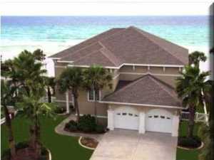 70' of FABULOUS BEACHFRONT with Gorgeous Dream Home. Has 2 MASTERS, ELEVATOR, 2 FAMILY ROOMS, 2 DINING AREAS, Five of the 6 bedrooms are Beachfront and 1 with Beach View. Oversized 2 car garage. Grass in front and back yard. Lots of room for a pool or covered areas beachfront. Future investment on this home/lot is great. No restrictions and no homeowners dues. Quite end of the beach!